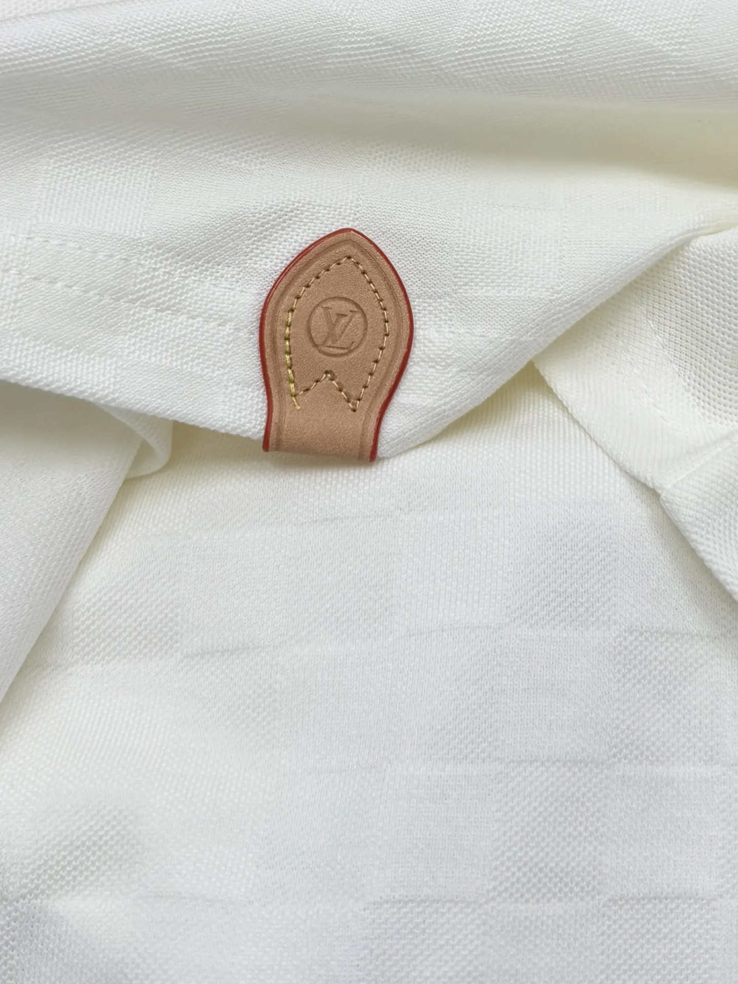 Damier Silk-Cotton Piqué Polo Shirt D24514244 — view 5