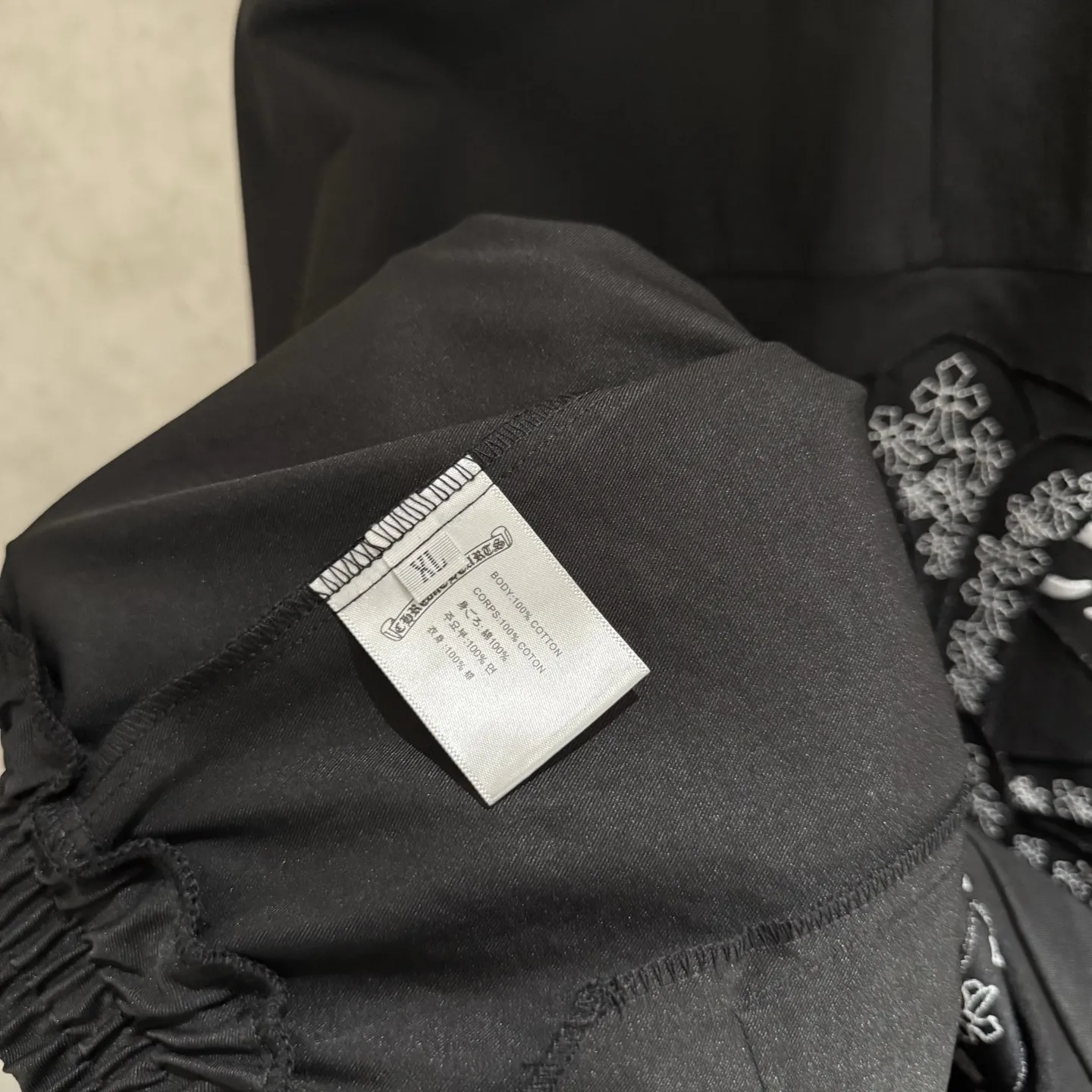 Cross Embroidered Zip-Up Shirt Jacket D24524969 — view 9