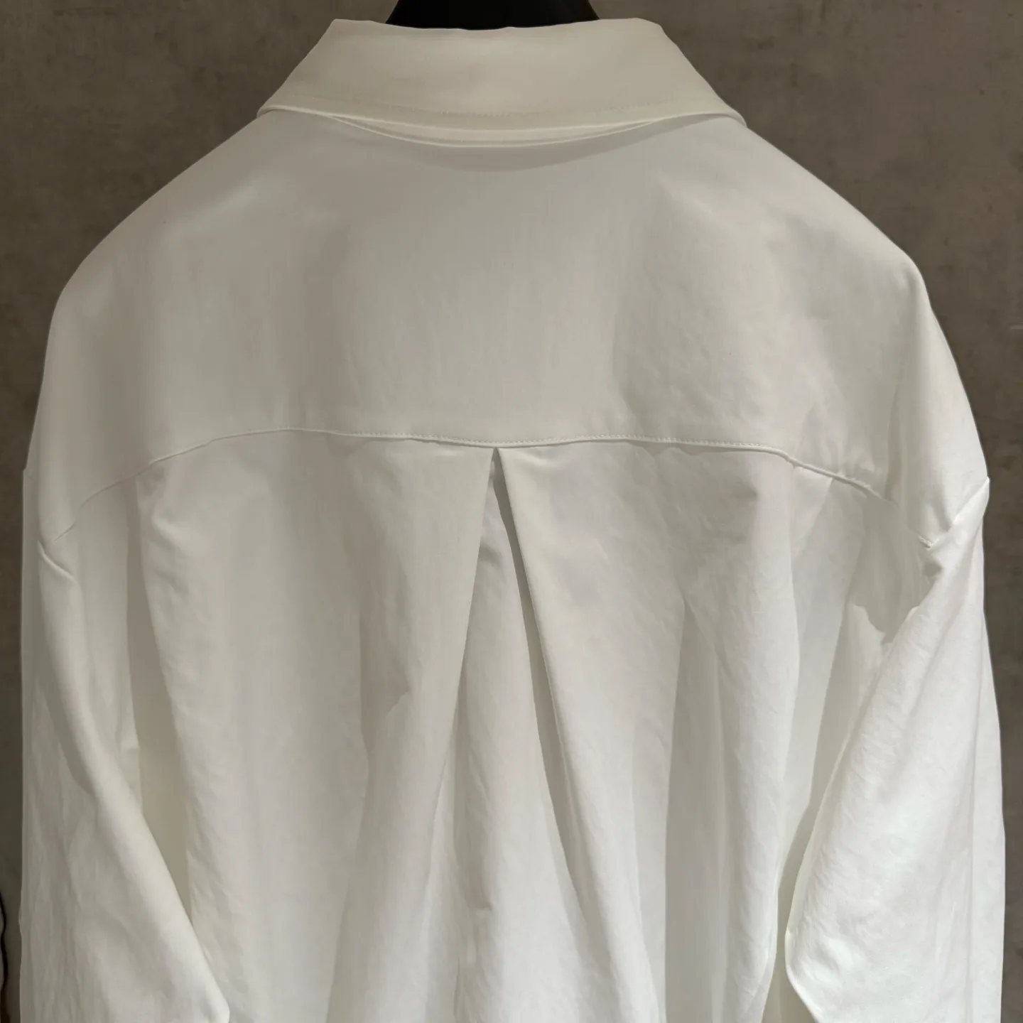 Cross Patch Zip-Up Oversized Shirt D24524970 — view 4