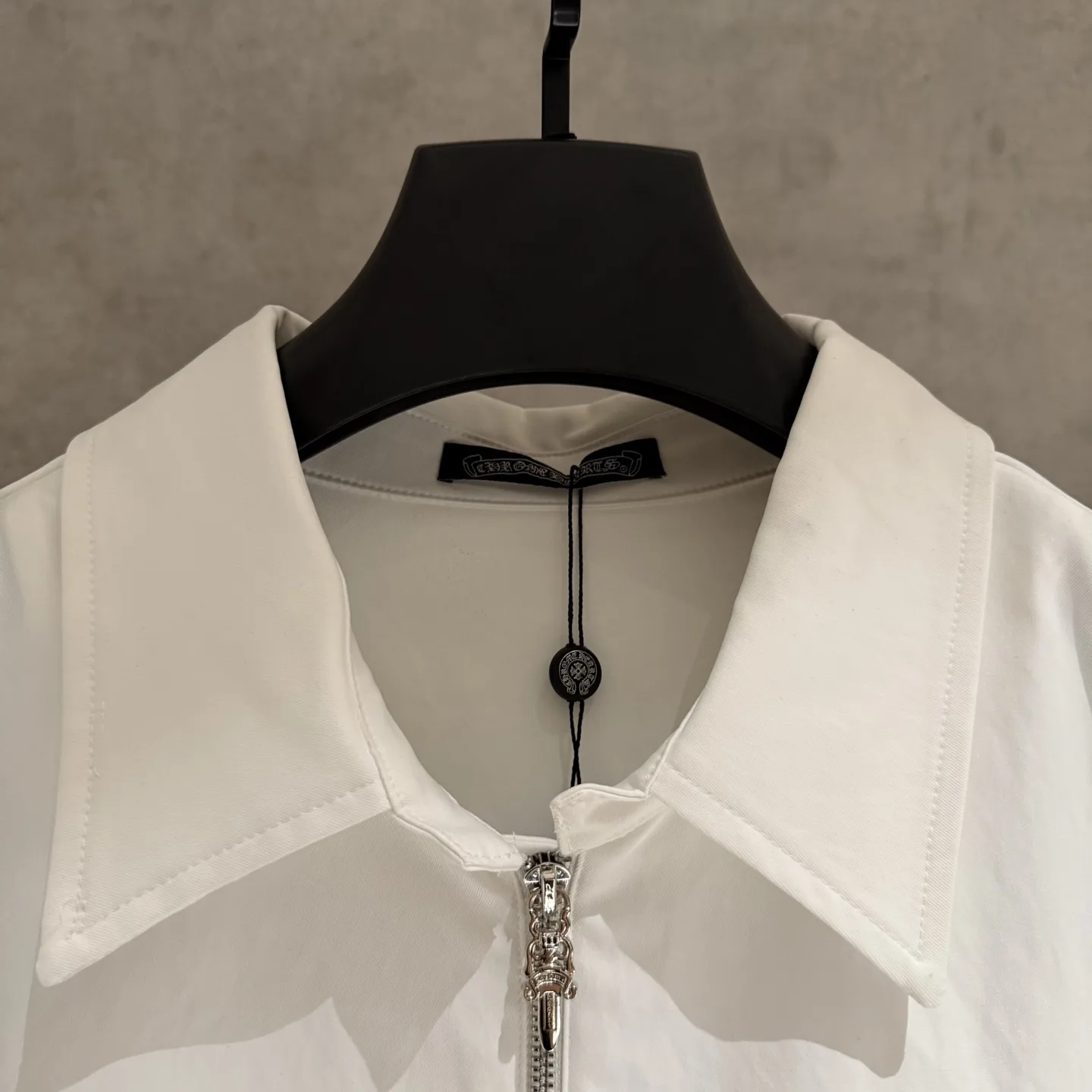 Cross Patch Zip-Up Oversized Shirt D24524970 — view 5
