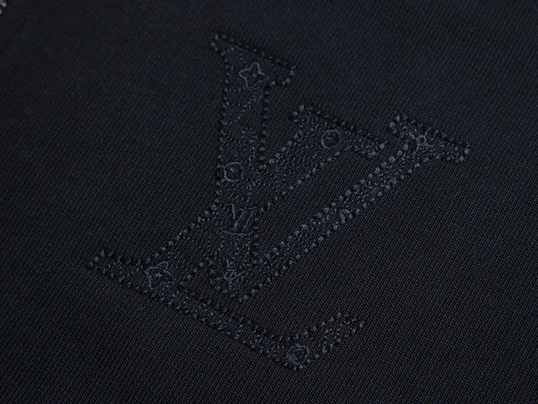 Embroidered Logo Zip-Up Fleece Jacket D24516457 — view 3