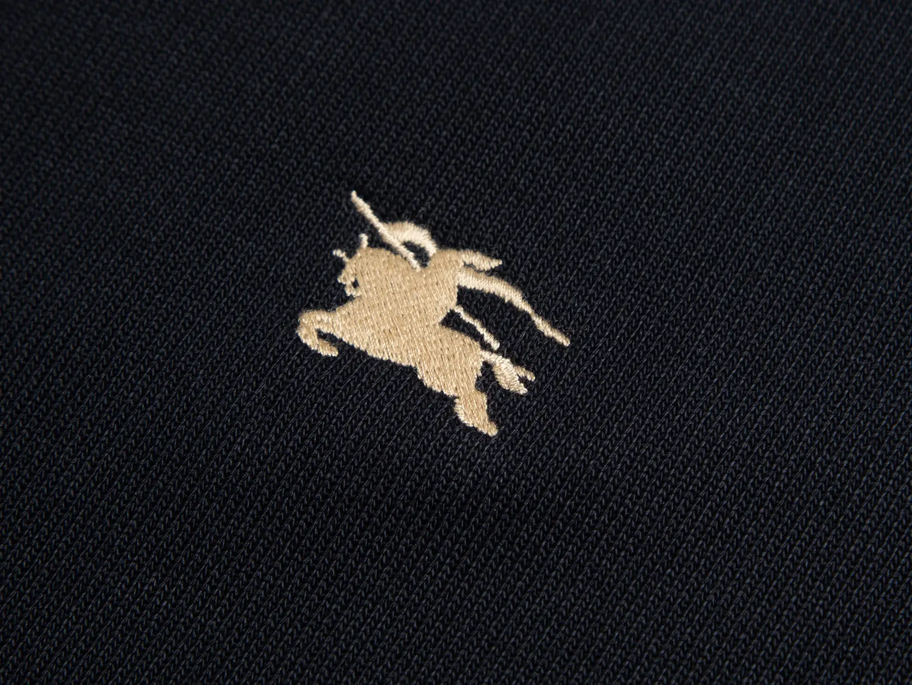 Embroidered Knight Fleece Zip-Up Jacket D24516482 — view 4