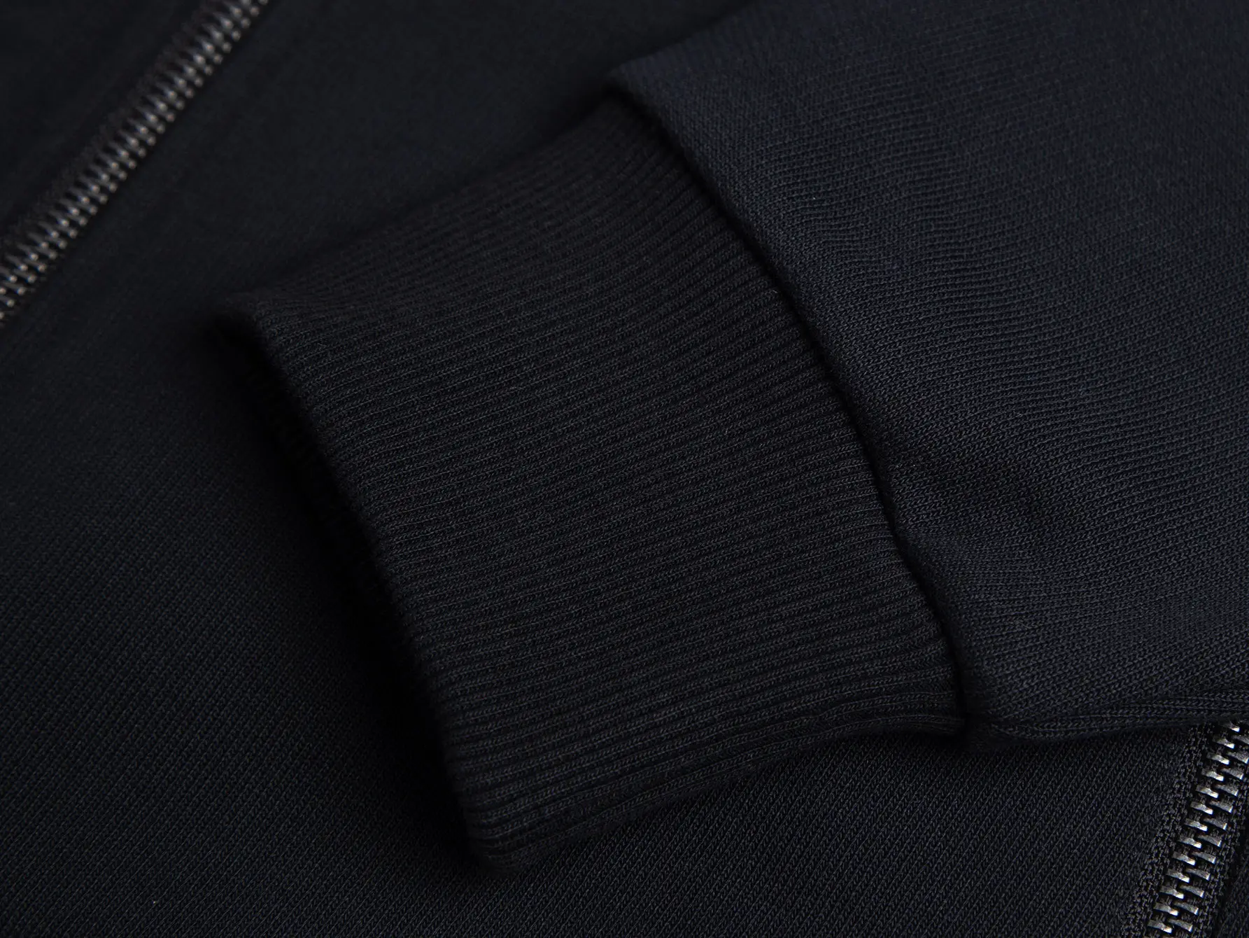 Embroidered Knight Fleece Zip-Up Jacket D24516482 — view 10