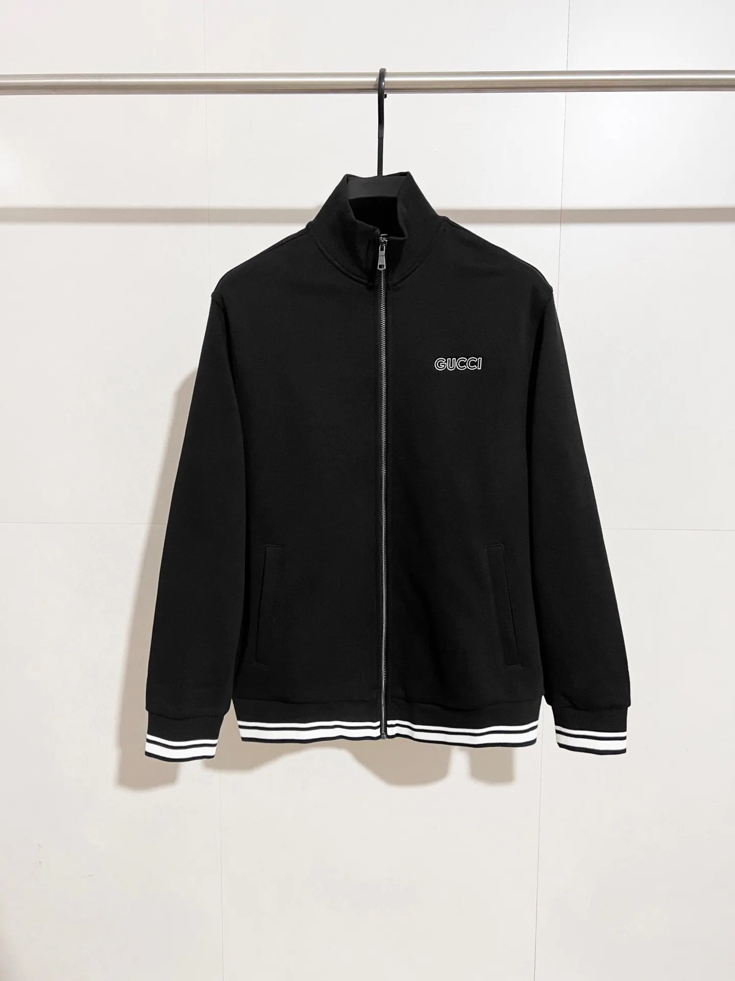 Logo-Embroidered Fleece-Lined Zip-Up Track Jacket D24516499