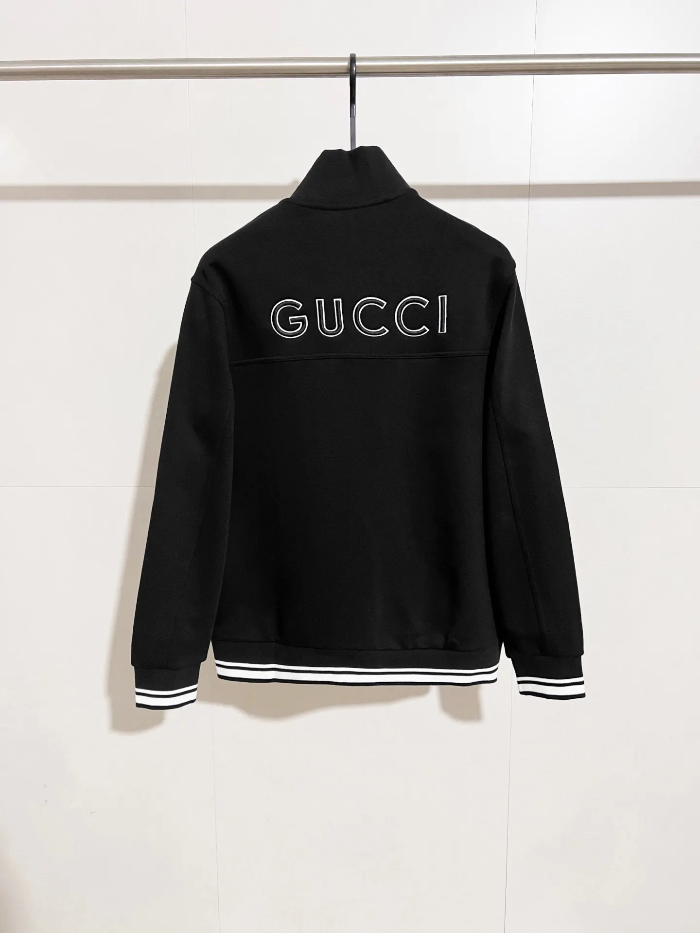 Logo-Embroidered Fleece-Lined Zip-Up Track Jacket D24516499 — view 2