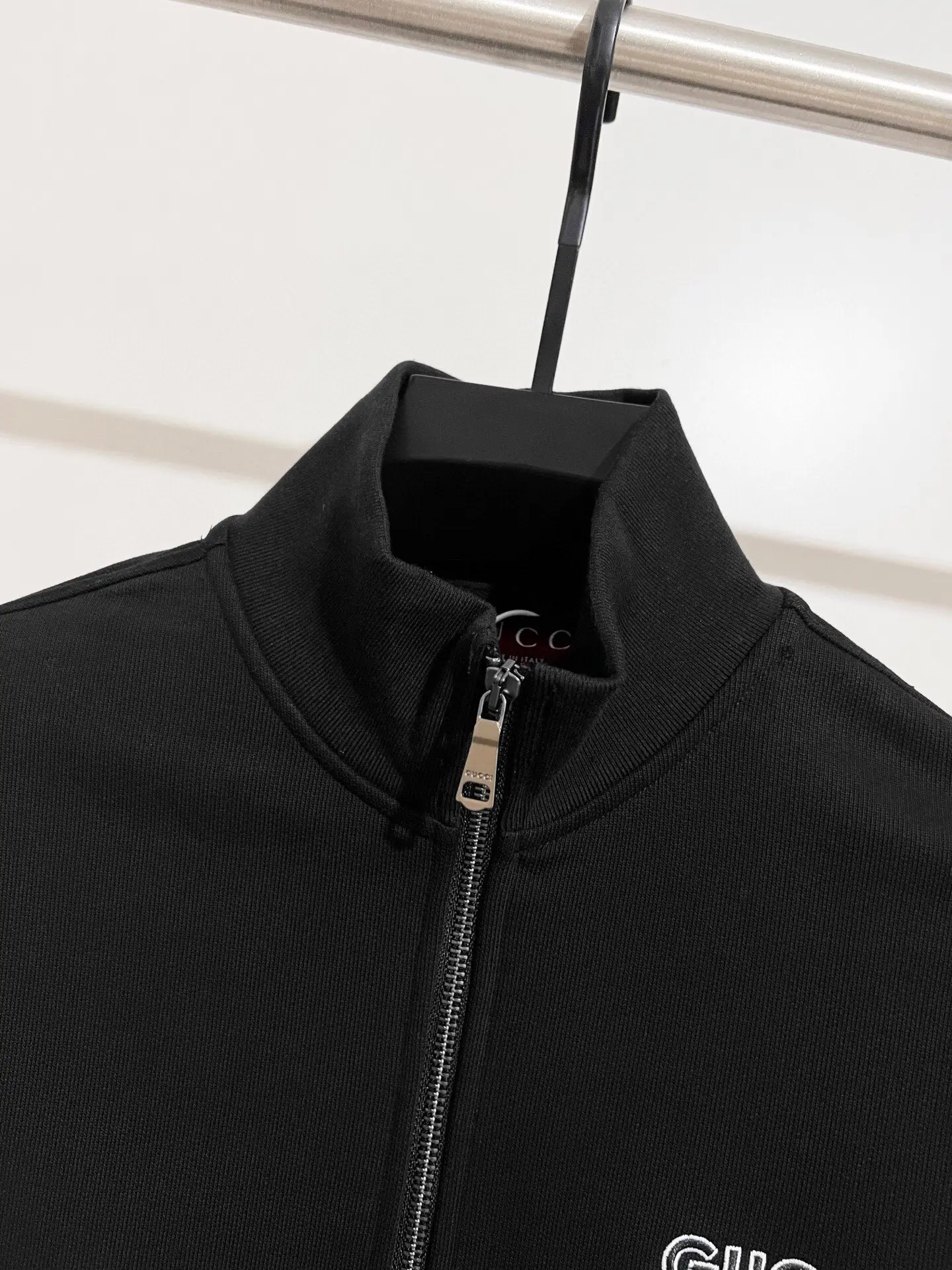 Logo-Embroidered Fleece-Lined Zip-Up Track Jacket D24516499 — view 5