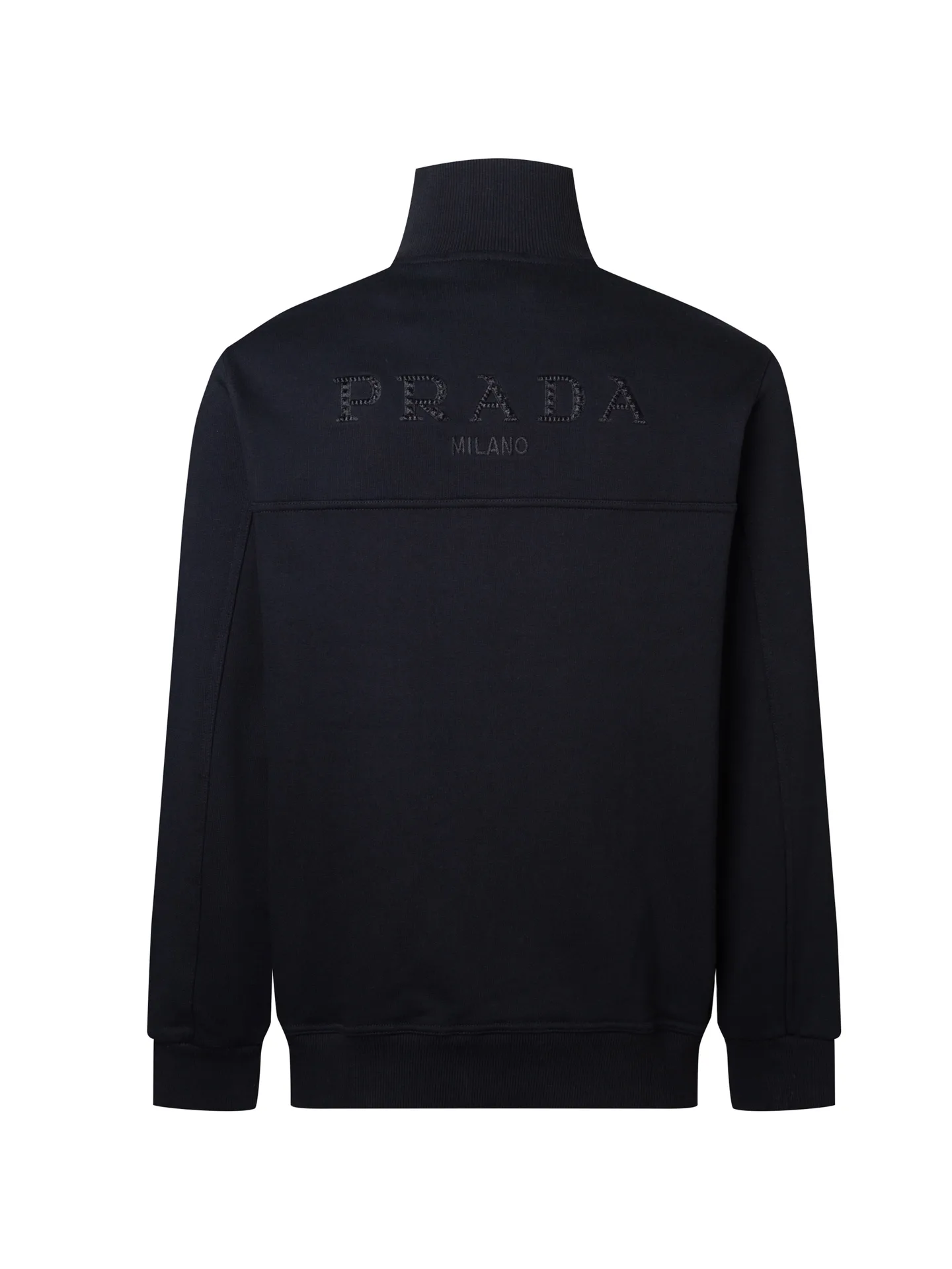 Logo-Embellished Fleece-Back Zip-Up Sweatshirt D24516485 — view 2