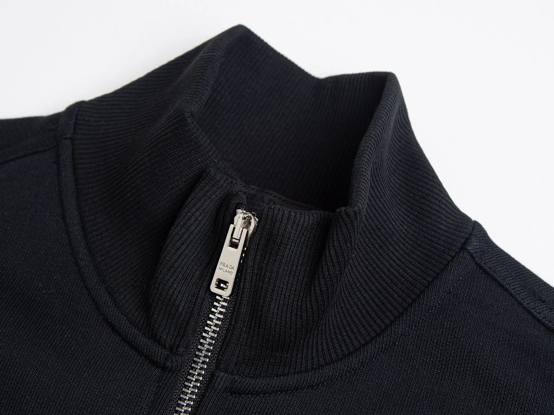 Logo-Embellished Fleece-Back Zip-Up Sweatshirt D24516485 — view 6