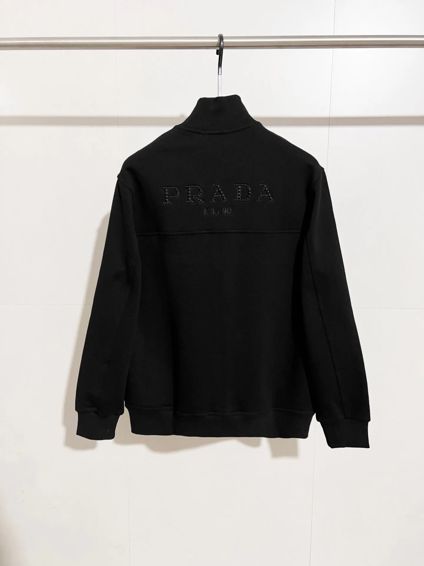 Logo-Embellished Fleece-Lined Zip-Up Jacket D24516498 — view 2