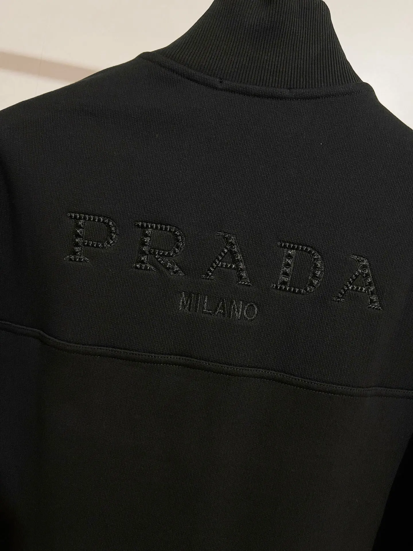 Logo-Embellished Fleece-Lined Zip-Up Jacket D24516498 — view 3
