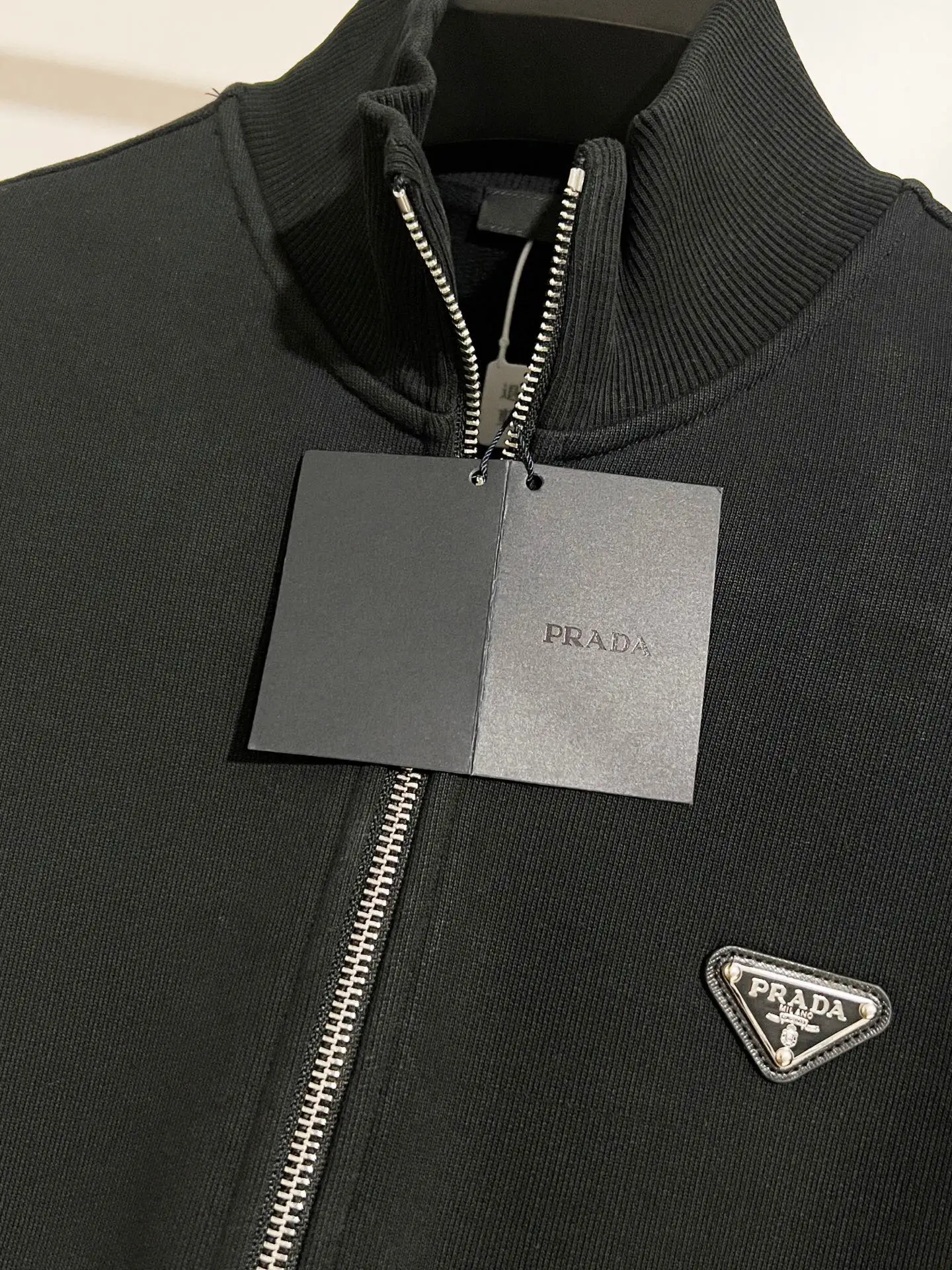 Logo-Embellished Fleece-Lined Zip-Up Jacket D24516498 — view 8