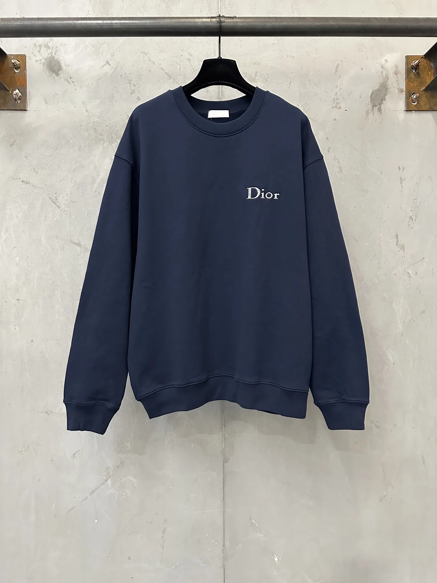 Logo Embroidery Heavyweight Cotton Sweatshirt D25020132