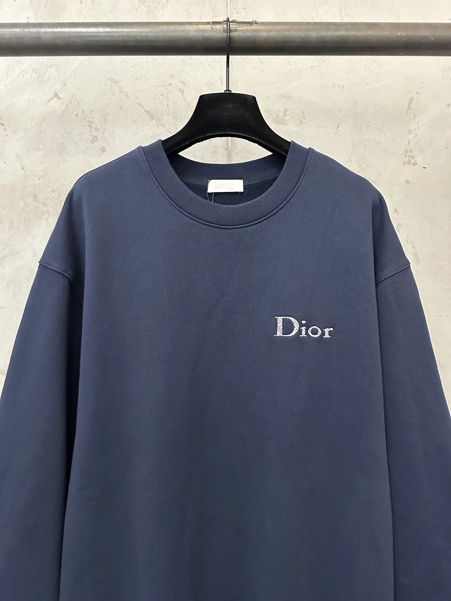 Logo Embroidery Heavyweight Cotton Sweatshirt D25020132 — view 3