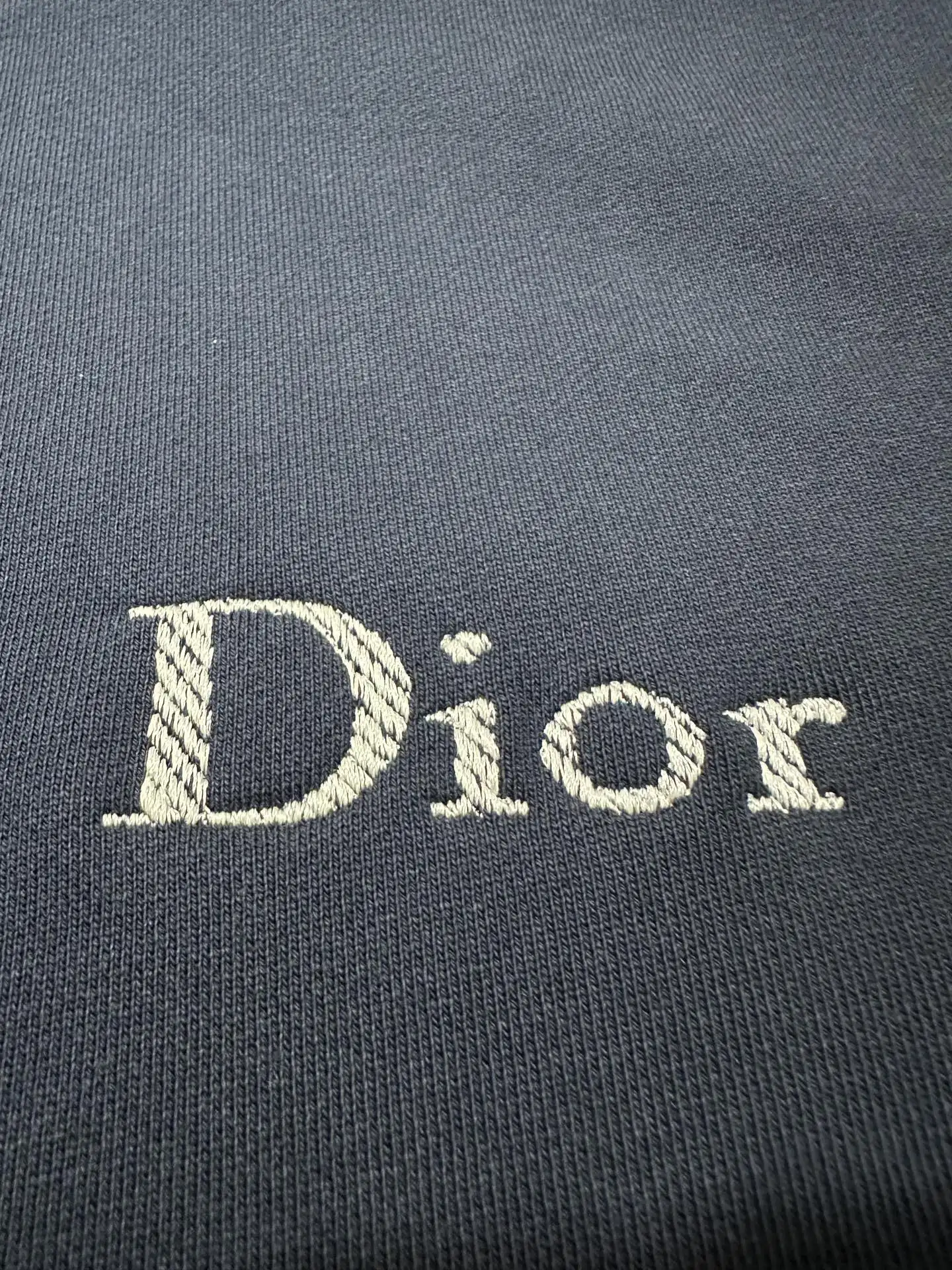 Logo Embroidery Heavyweight Cotton Sweatshirt D25020132 — view 8