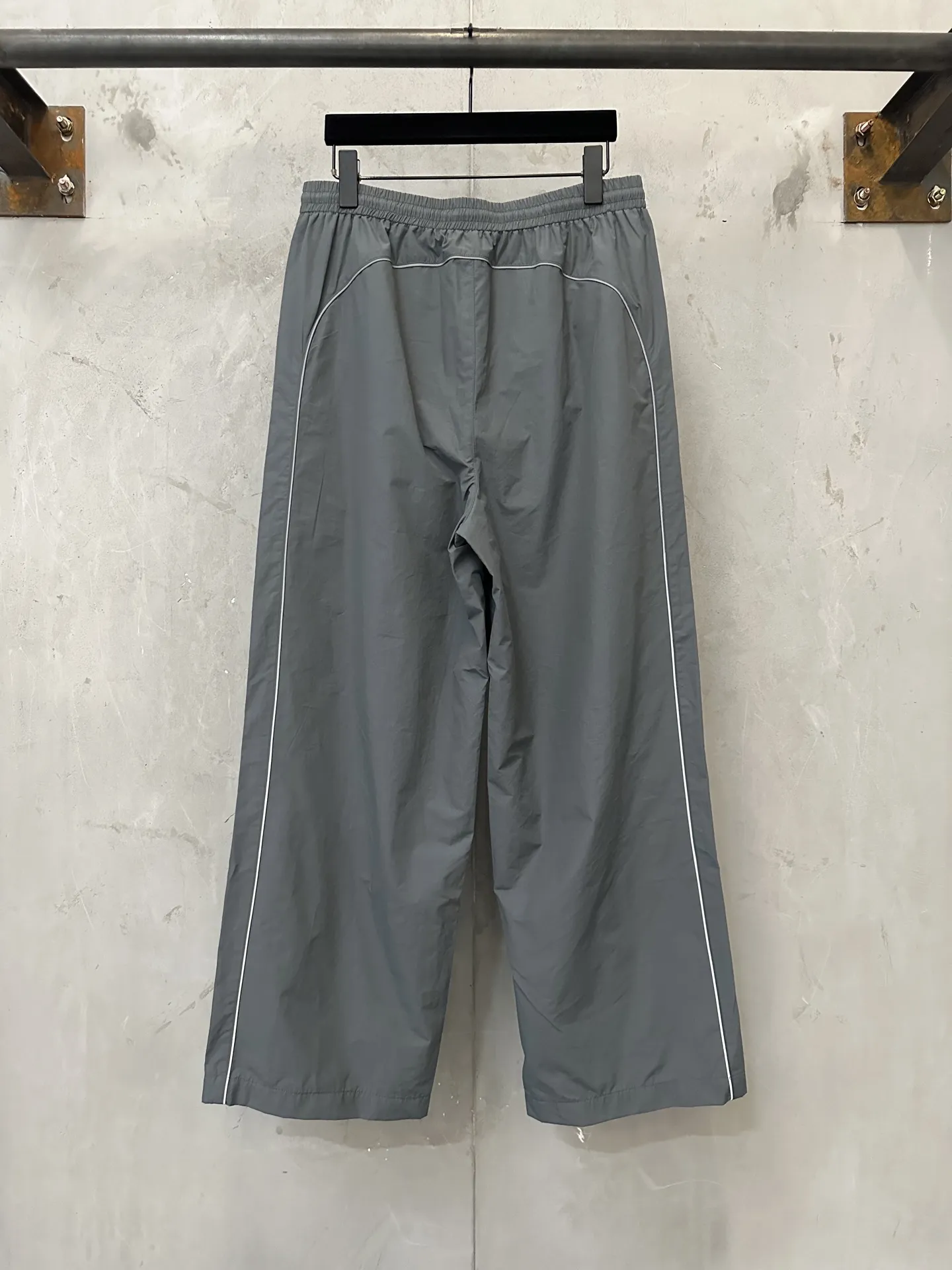 Reflective Logo Shell Track Pants D25018969 — view 2
