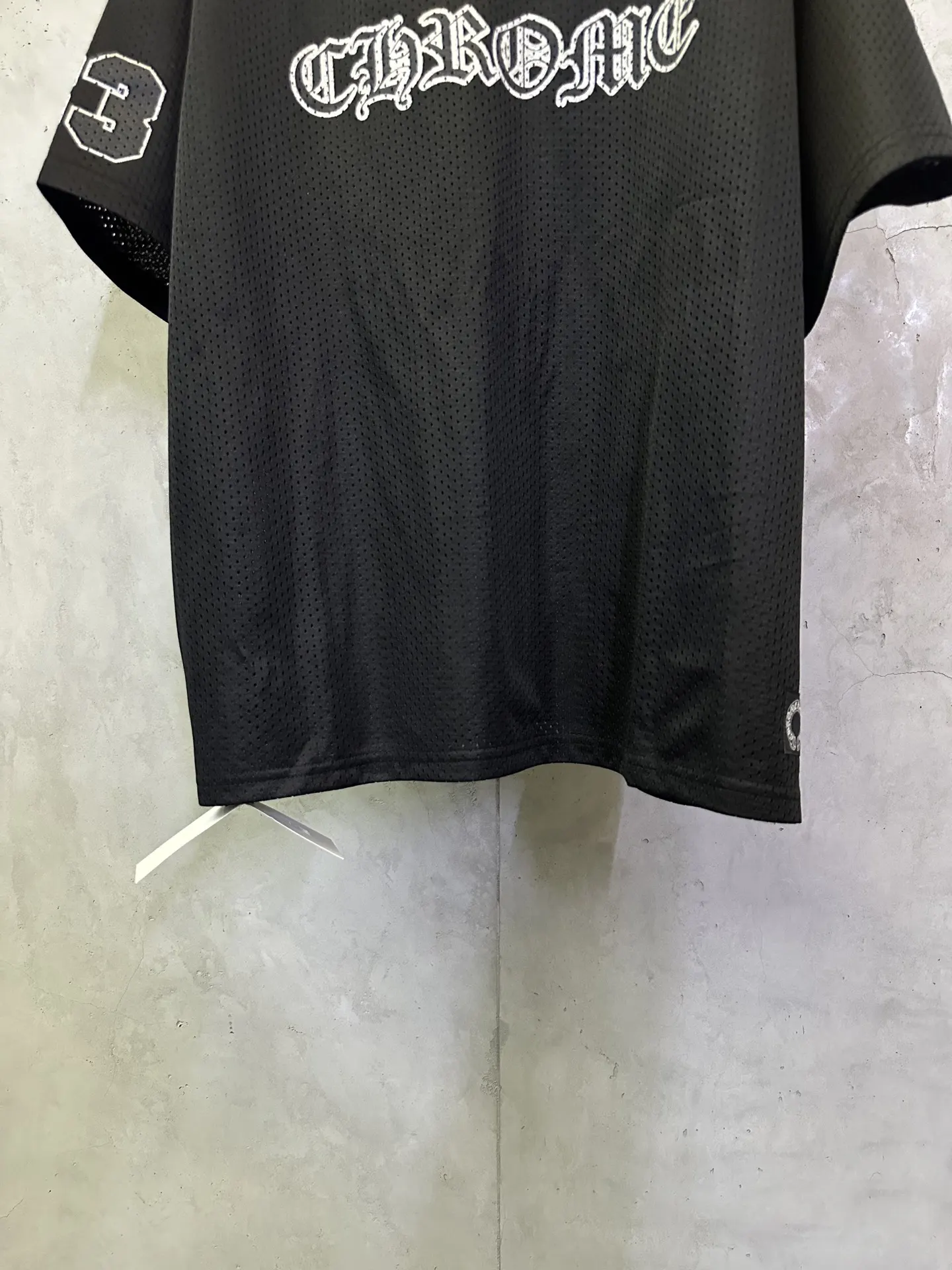 Logo-Print Mesh Hockey Jersey T-Shirt D25012795 — view 4