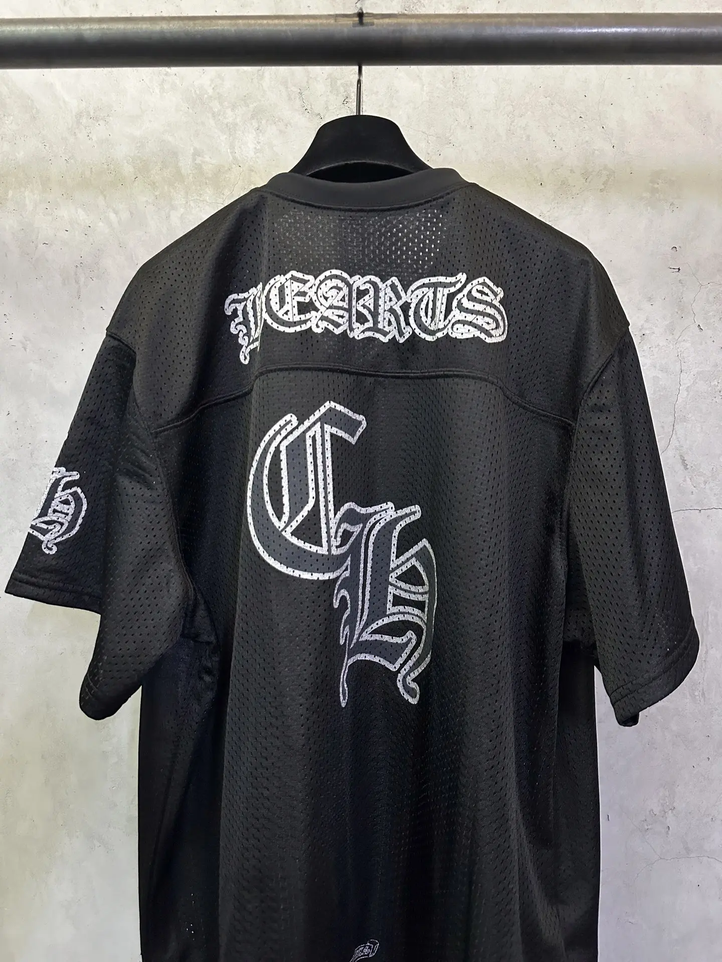 Logo-Print Mesh Hockey Jersey T-Shirt D25012795 — view 5