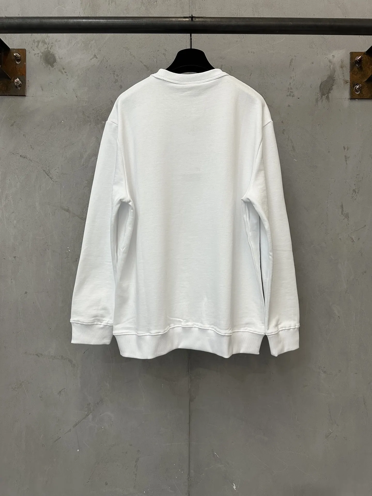 Embroidered Logo Cotton-Terry Sweatshirt D25024384 — view 2