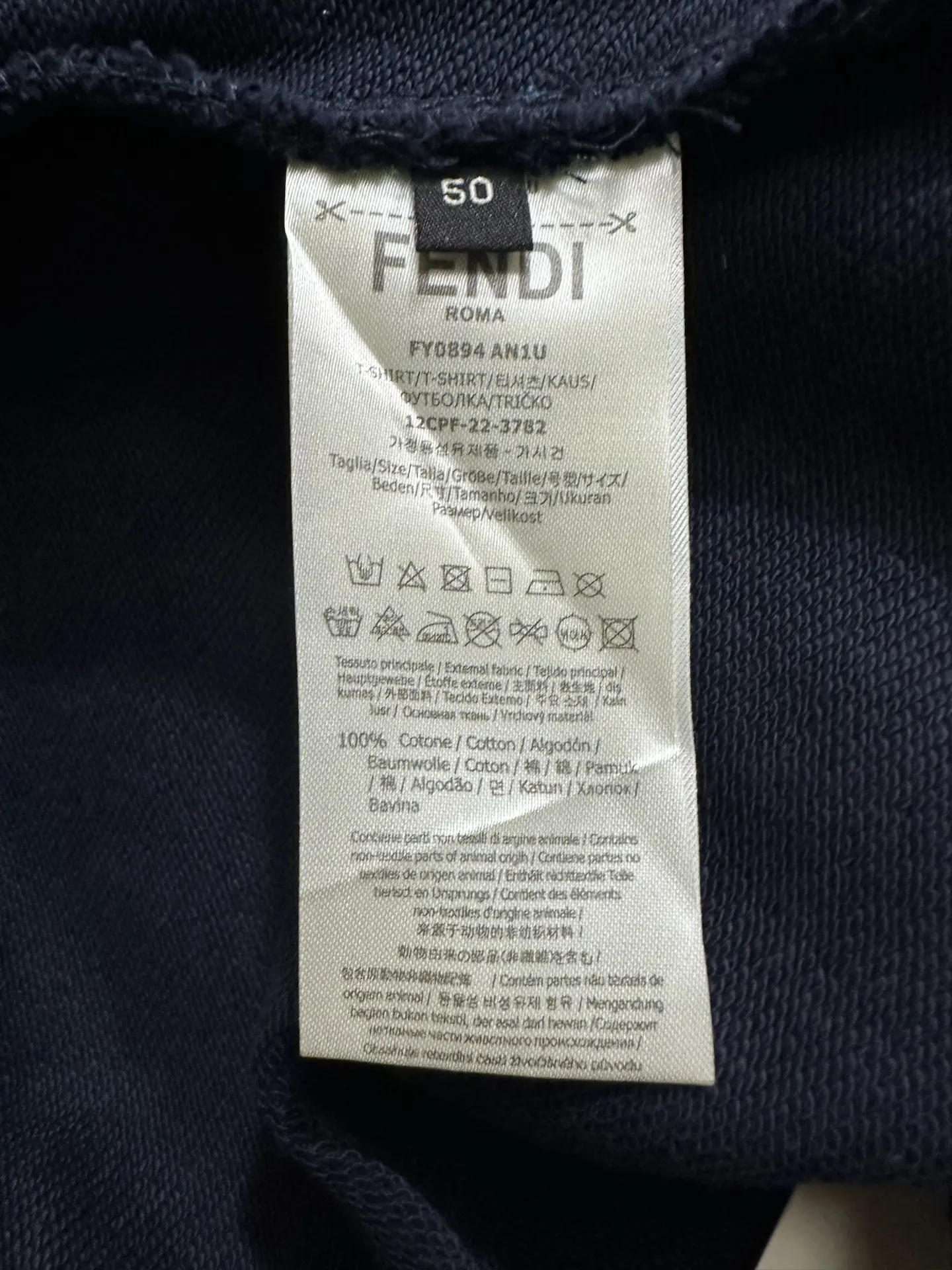 Logo-Patch Cotton-Jersey Bermuda Shorts D25020183 — view 9