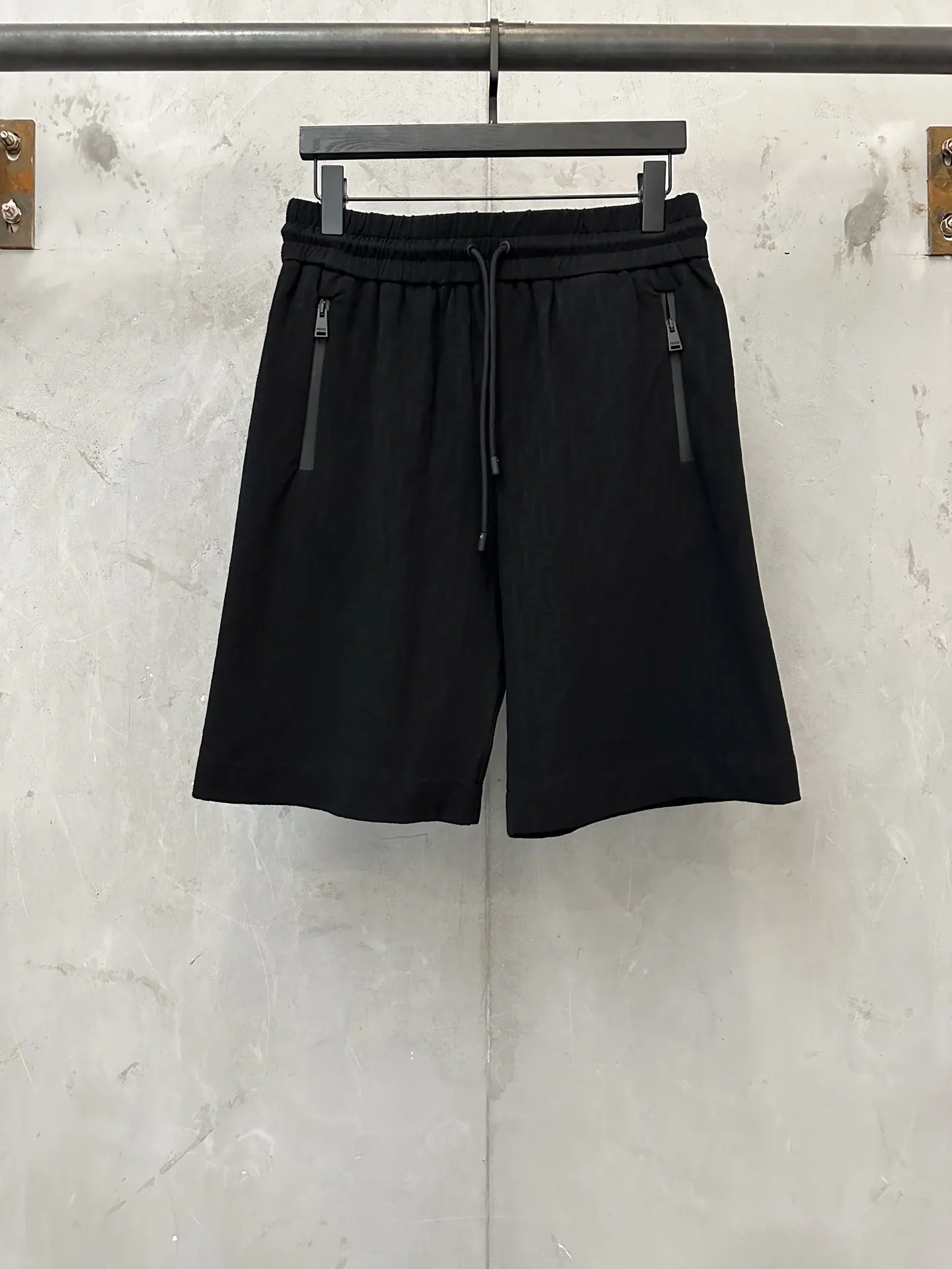 FF Monogram Jacquard Piqué Shorts D25025051