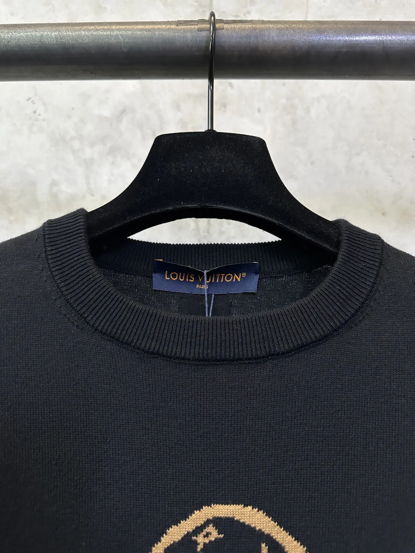 Mushroom Intarsia Knit T-Shirt D25012901 — view 7