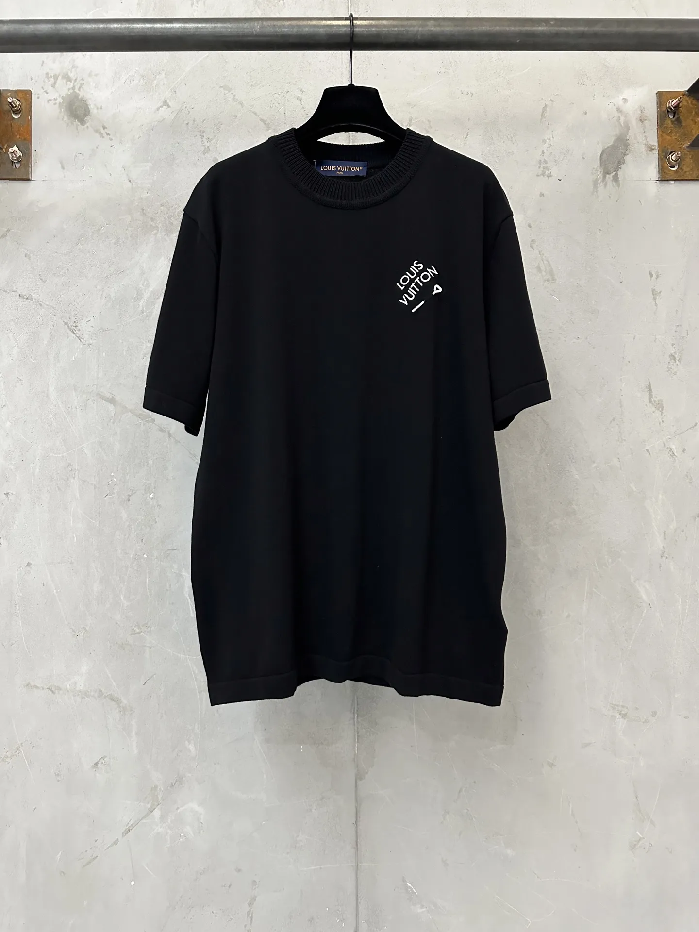 Logo Embroidered Cotton T-Shirt D25011615