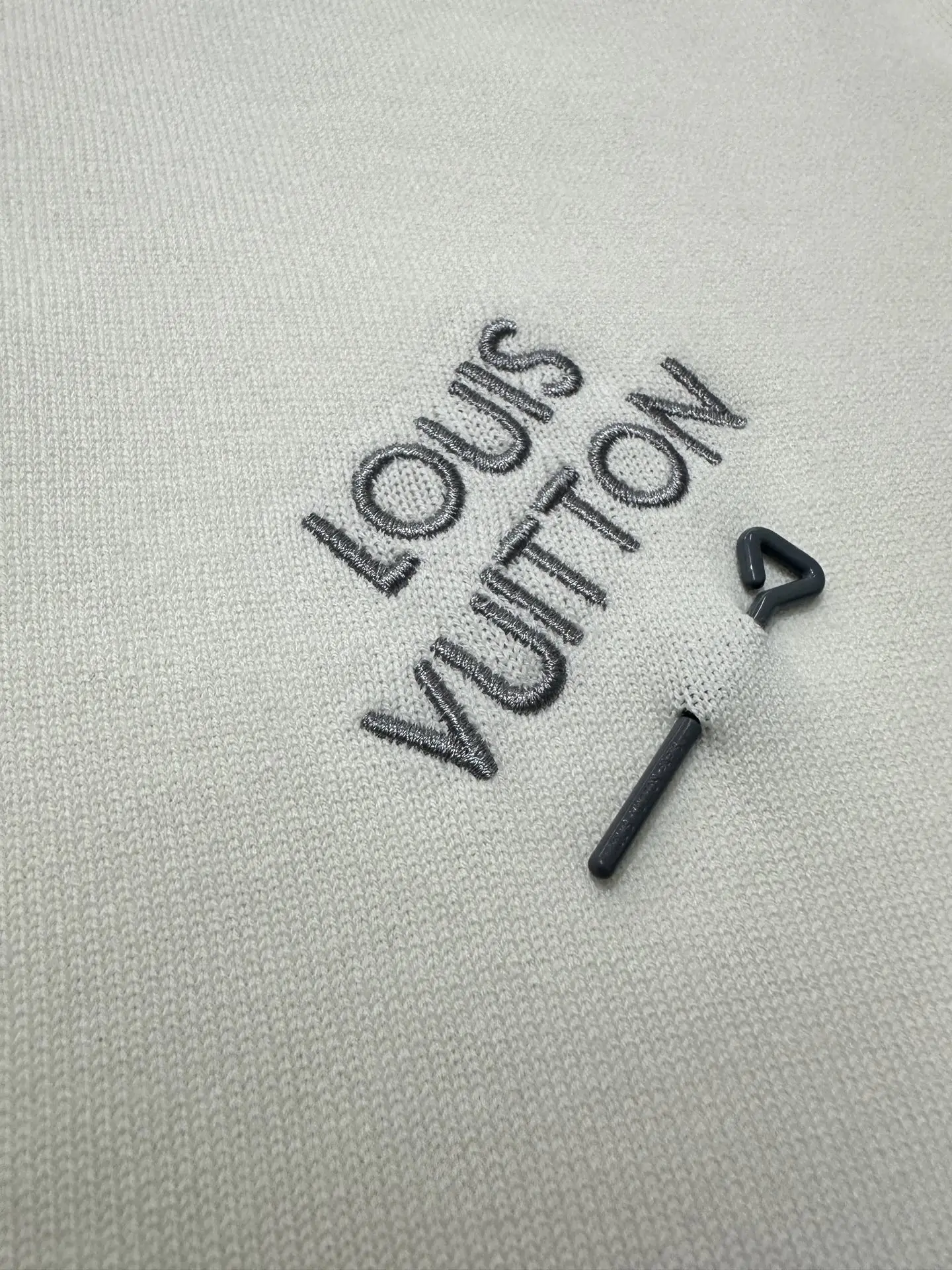 Logo-Embroidered Cotton Knit T-Shirt D25011616 — view 8