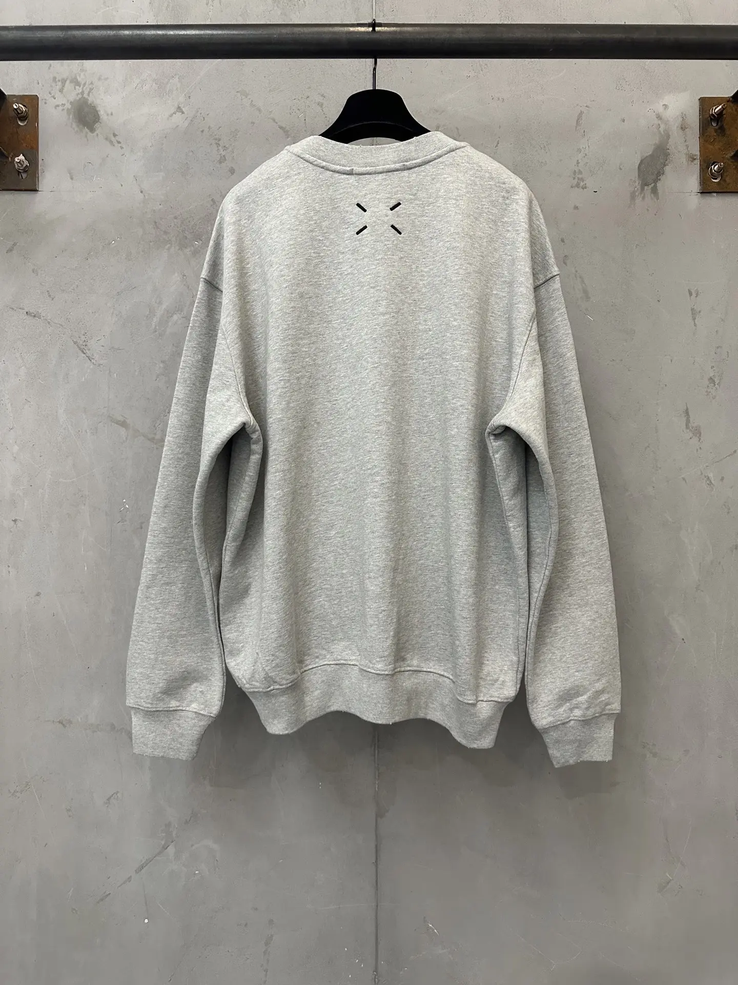 MM6 Maison Margiela Four-Stitch Embroidered Sweatshirt D25021820 — view 2