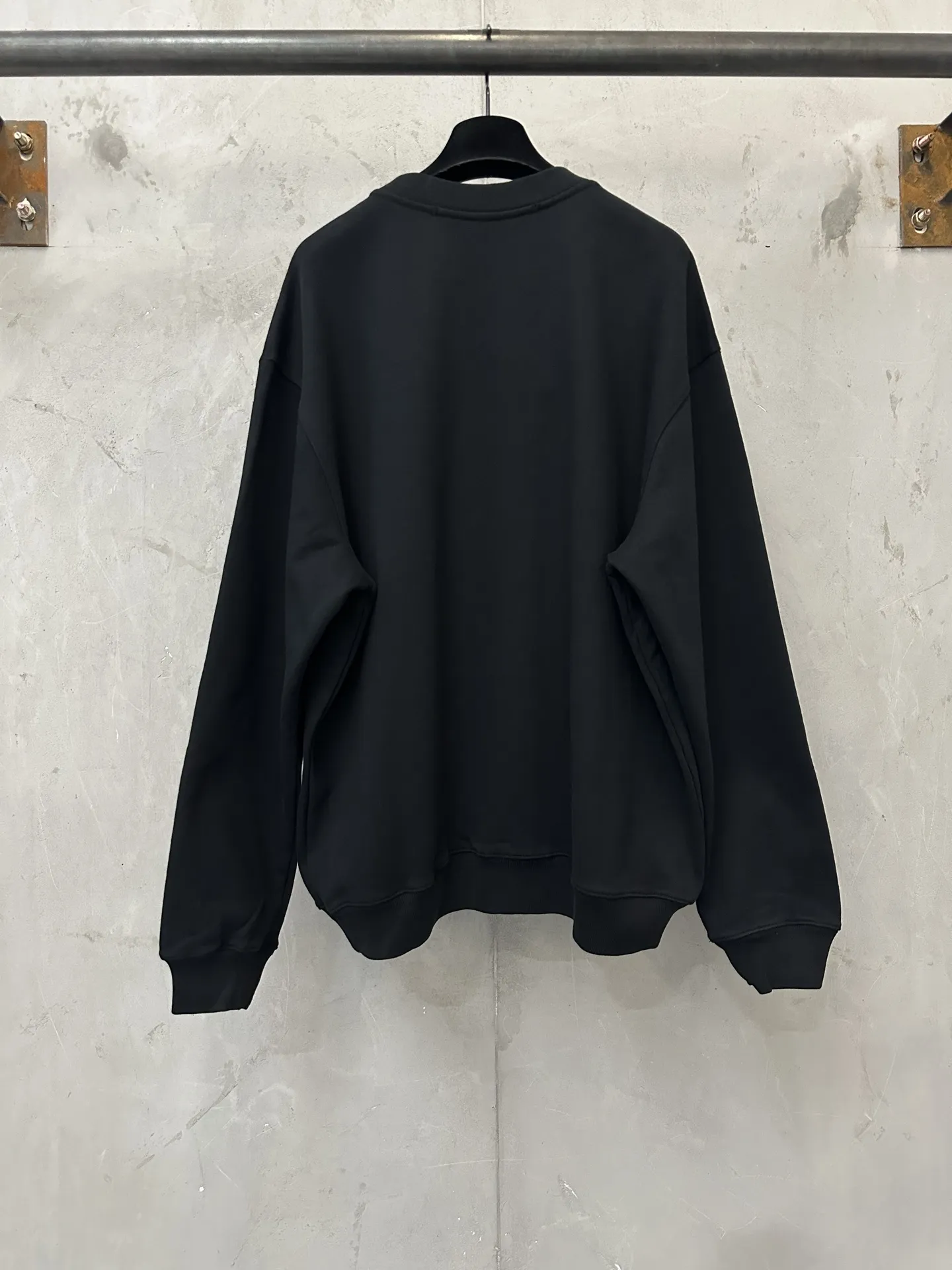 Logo Print Heavyweight Cotton Sweatshirt D25020154 — view 2