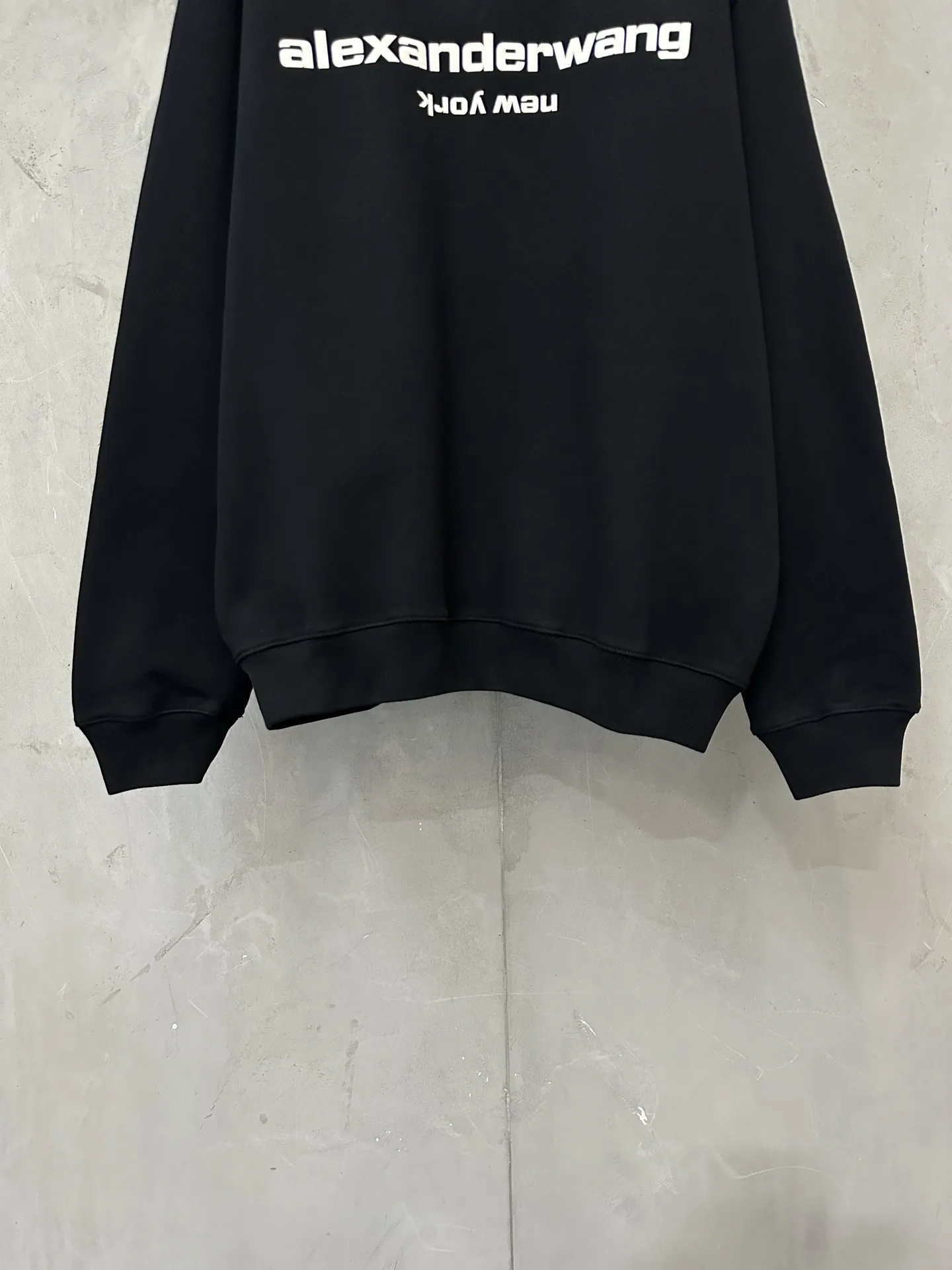 Logo Print Heavyweight Cotton Sweatshirt D25020154 — view 4