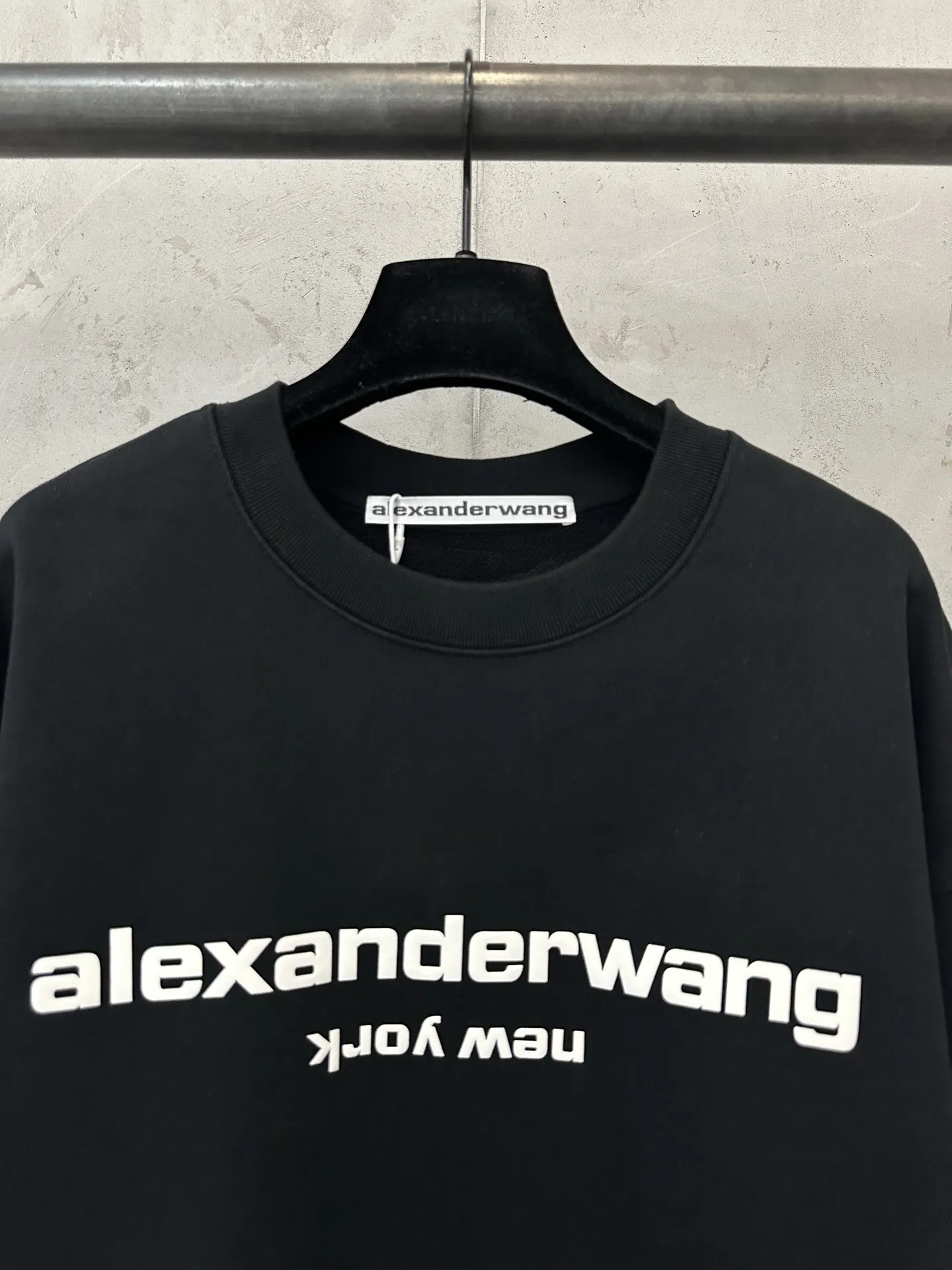 Logo Print Heavyweight Cotton Sweatshirt D25020154 — view 5