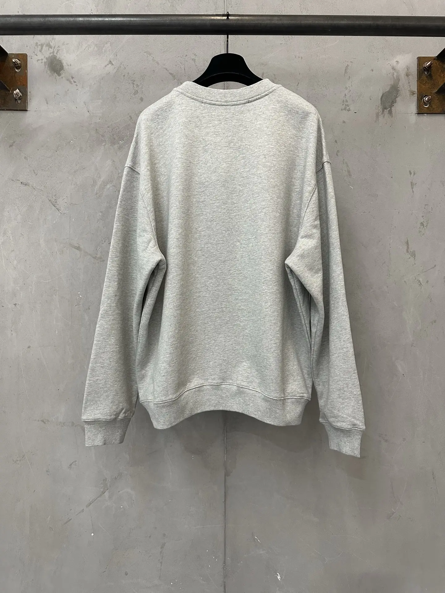 Logo Puff-Print Heavyweight Cotton Sweatshirt D25020155 — view 2