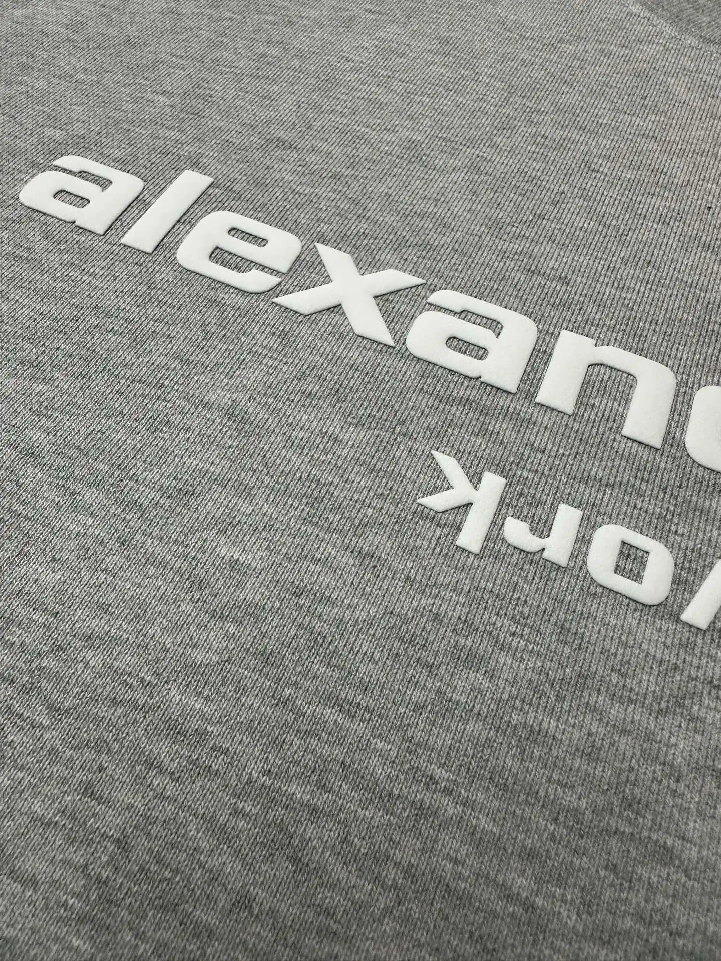 Logo Puff-Print Heavyweight Cotton Sweatshirt D25020155 — view 7