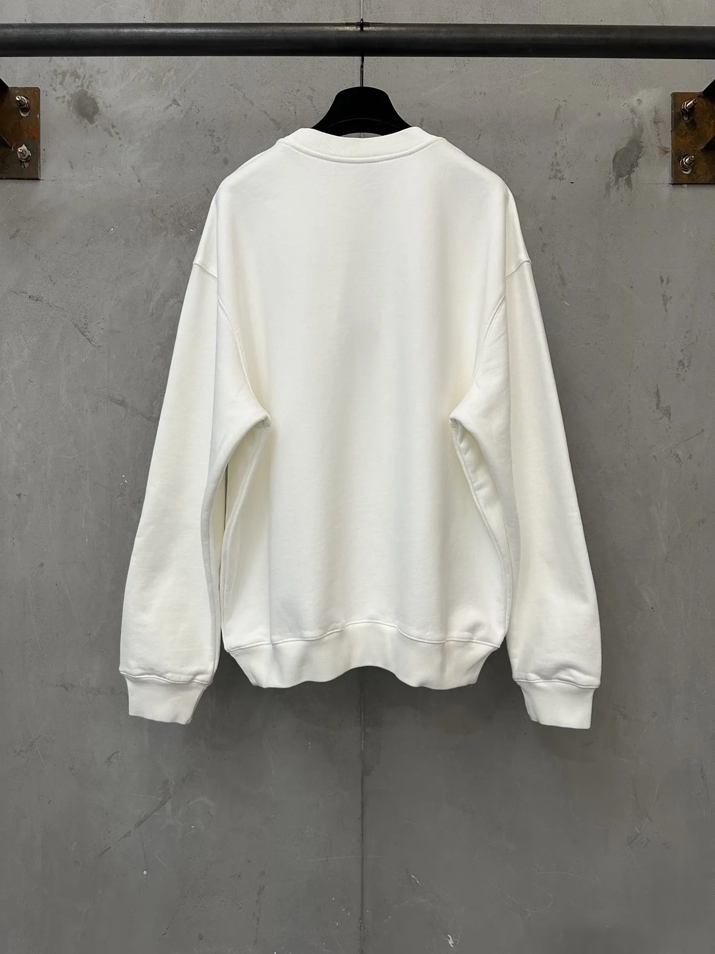 Logo Print Heavyweight Cotton Sweatshirt D25021754 — view 2