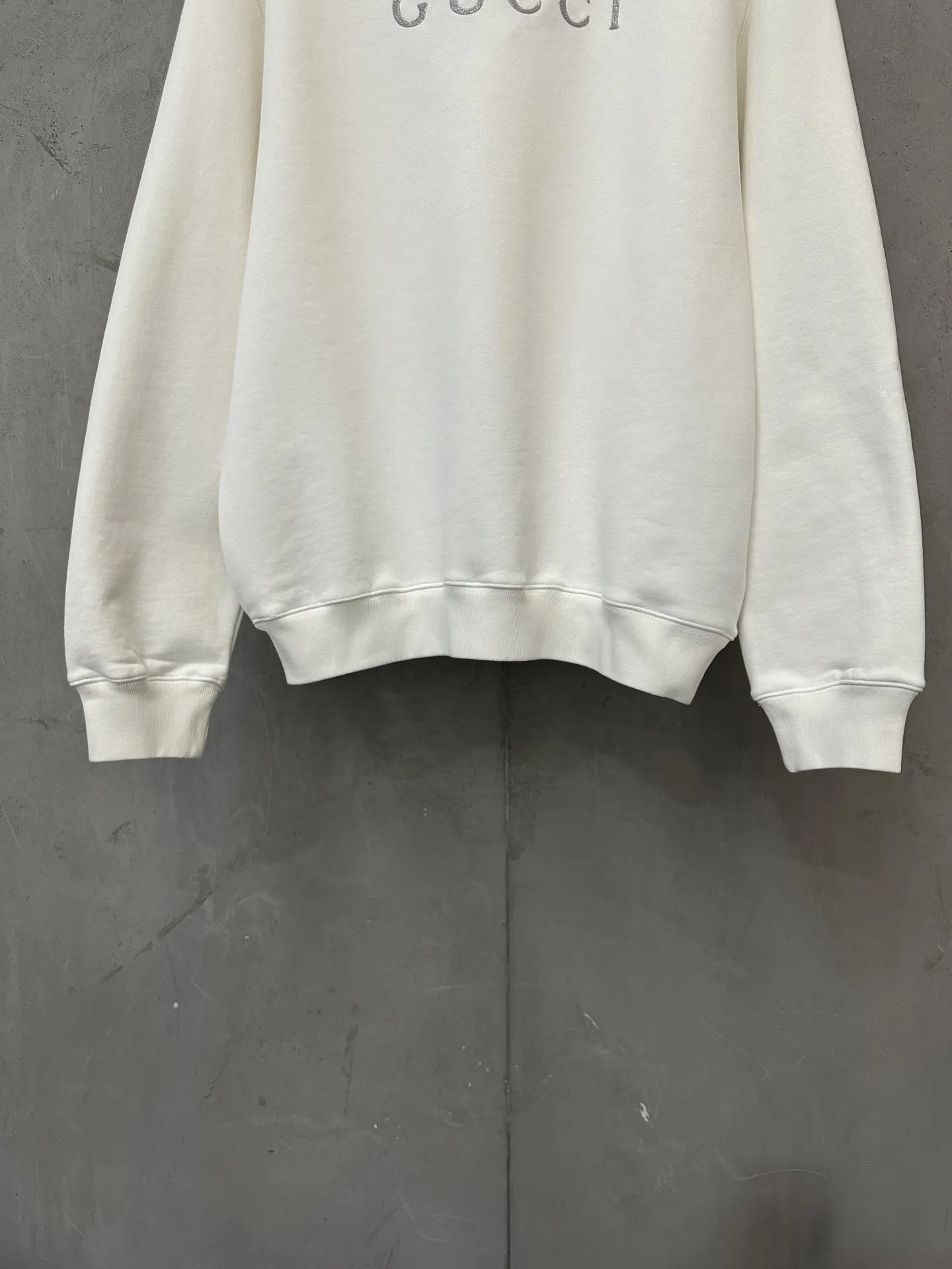 Logo Print Heavyweight Cotton Sweatshirt D25021754 — view 4