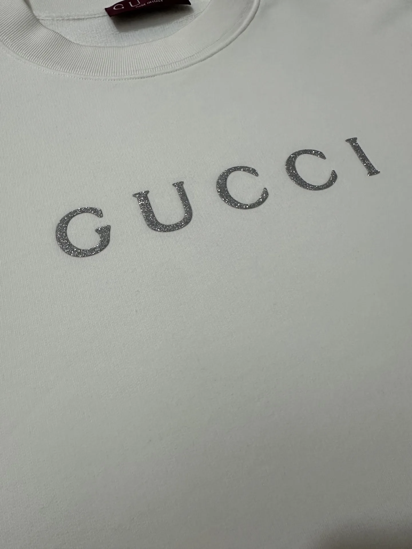 Logo Print Heavyweight Cotton Sweatshirt D25021754 — view 7