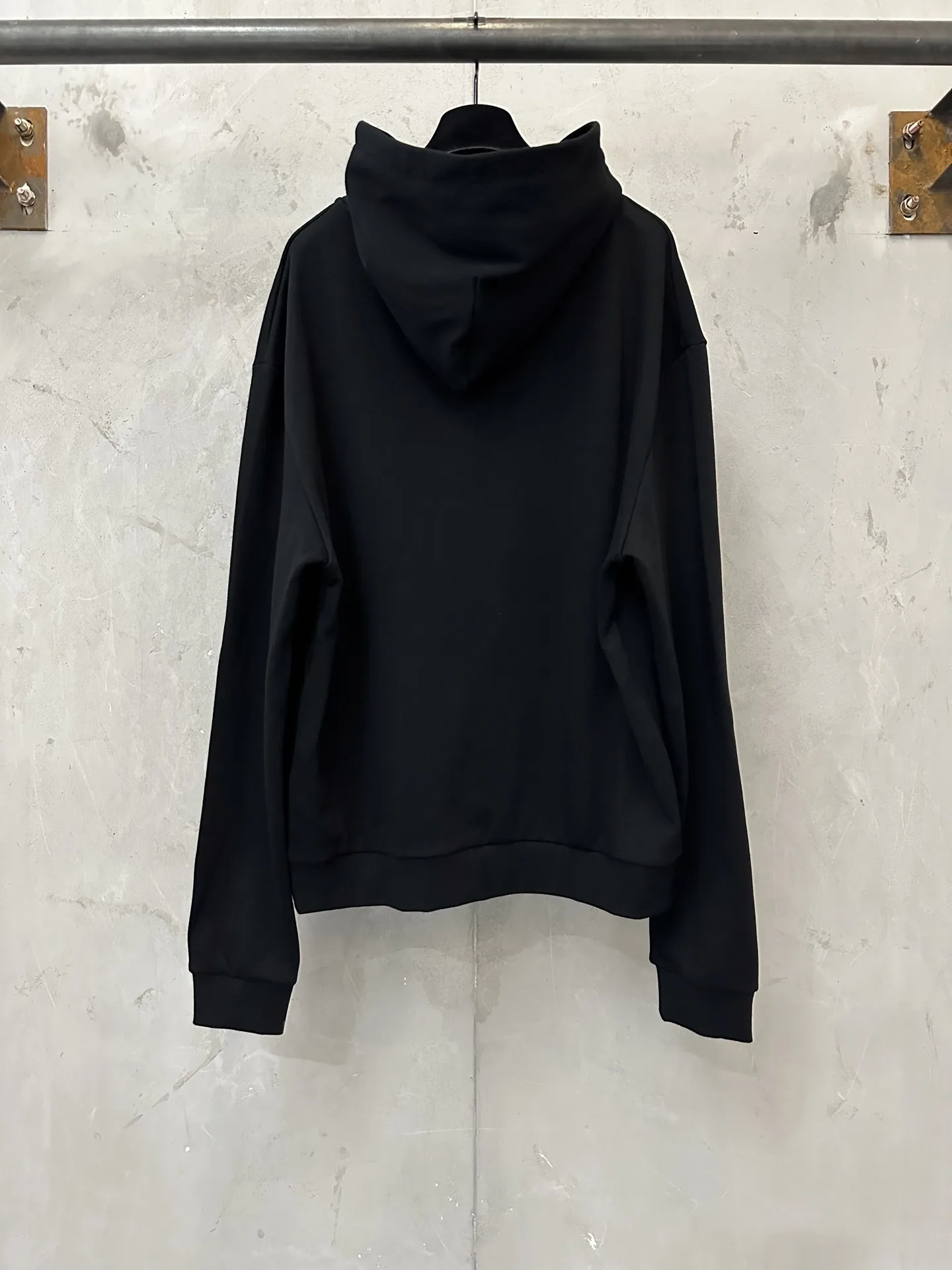 Embossed Logo Cotton-Jersey Hoodie D25525049 — view 2