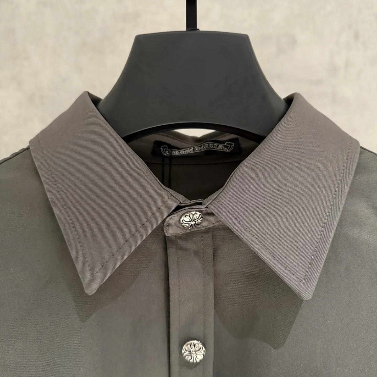 Embroidered Cotton Poplin Oversized Shirt D25524973 — view 5