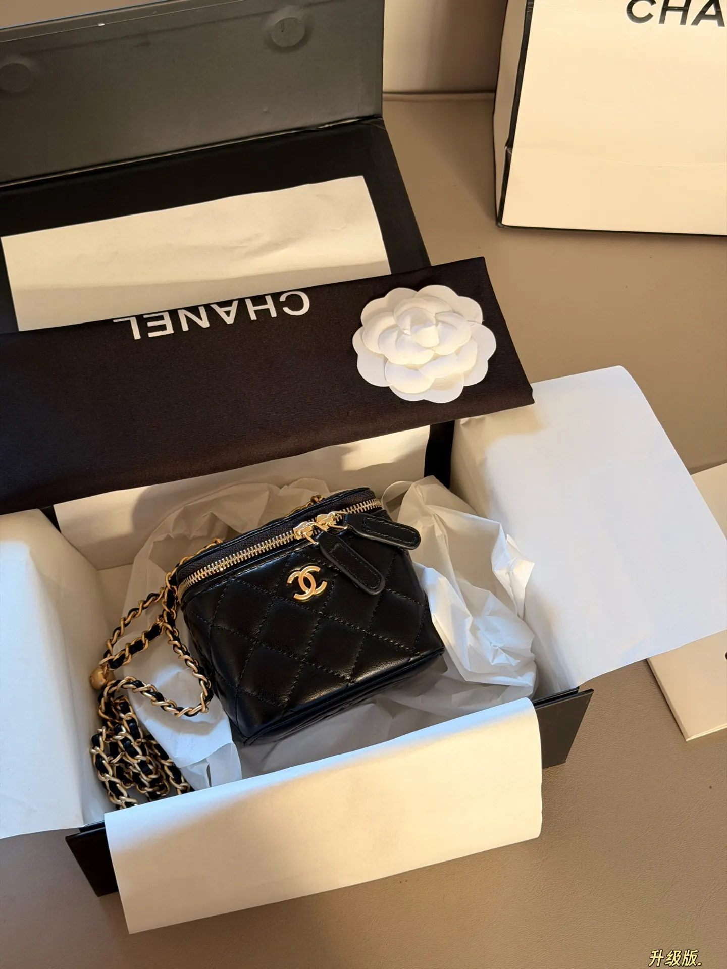 Chanel Quilted Mini Vanity Case D25518267 — view 2