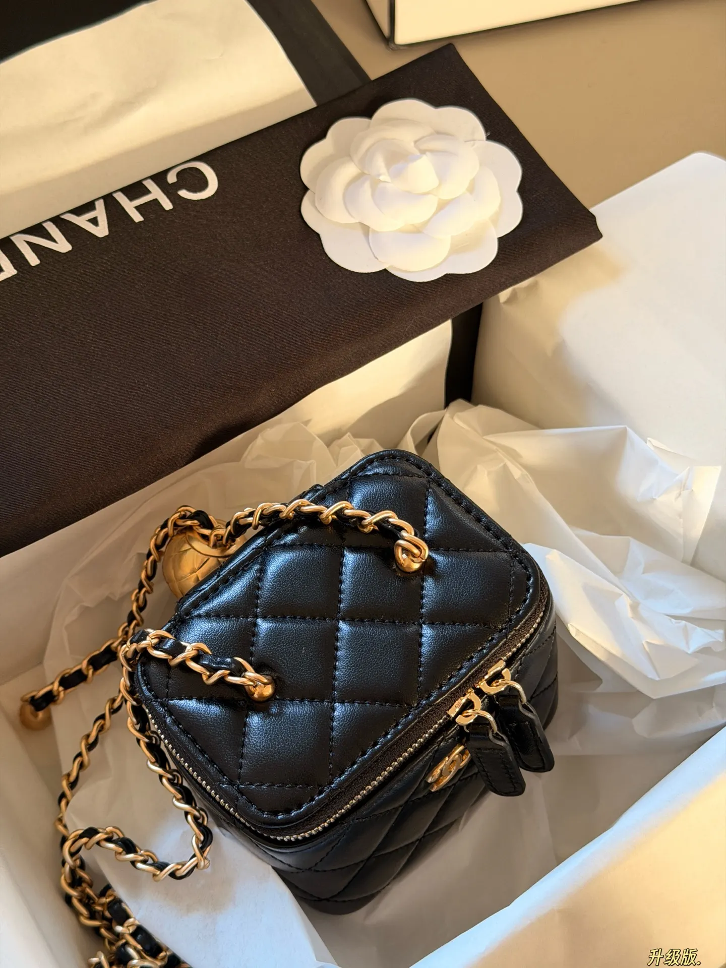 Chanel Quilted Mini Vanity Case D25518267 — view 4