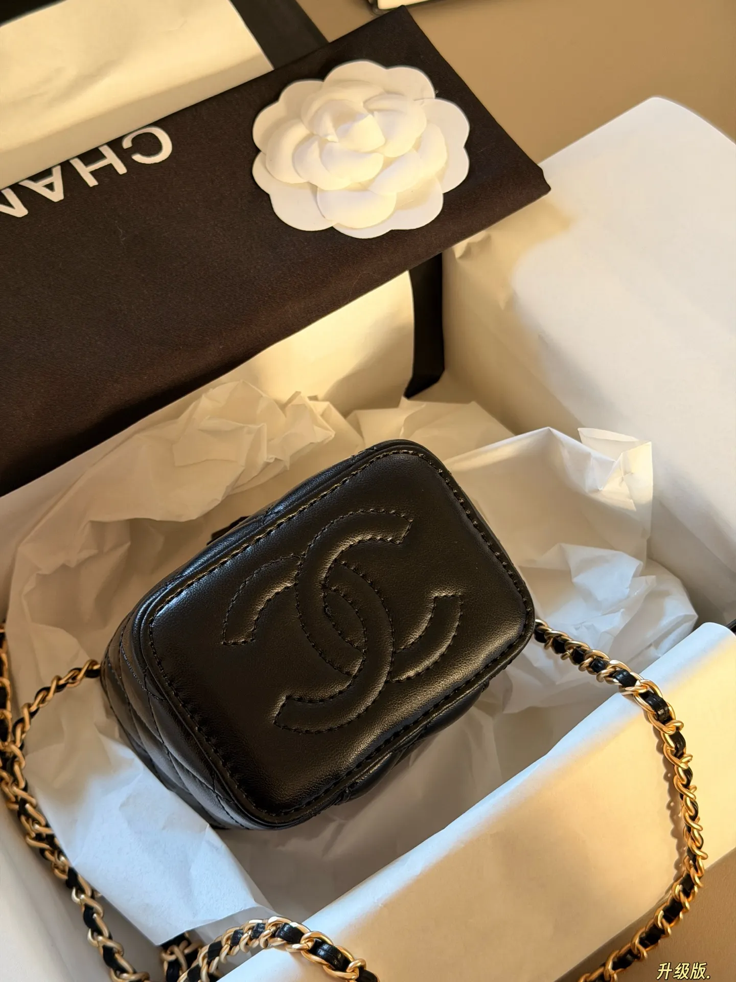 Chanel Quilted Mini Vanity Case D25518267 — view 6