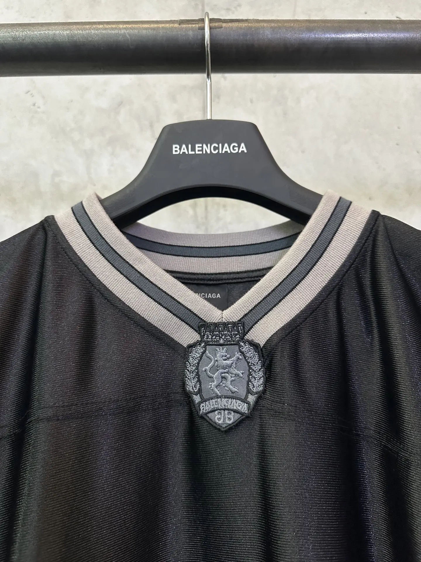 Logo-Embroidered Long-Sleeve Rugby Jersey D26012898 — view 7