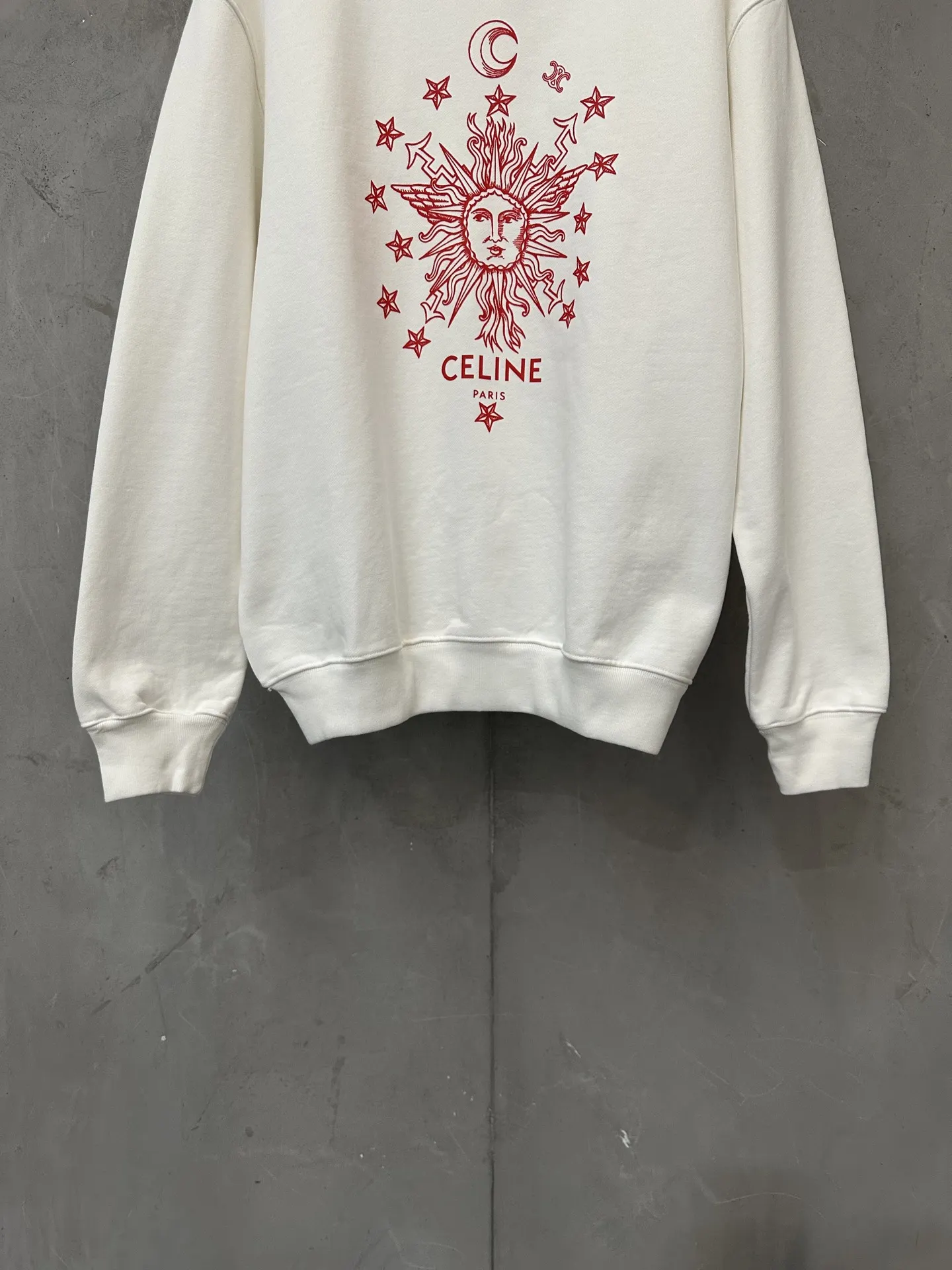 Sun and Moon Graphic Crew-Neck Sweatshirt D26023592 — view 4
