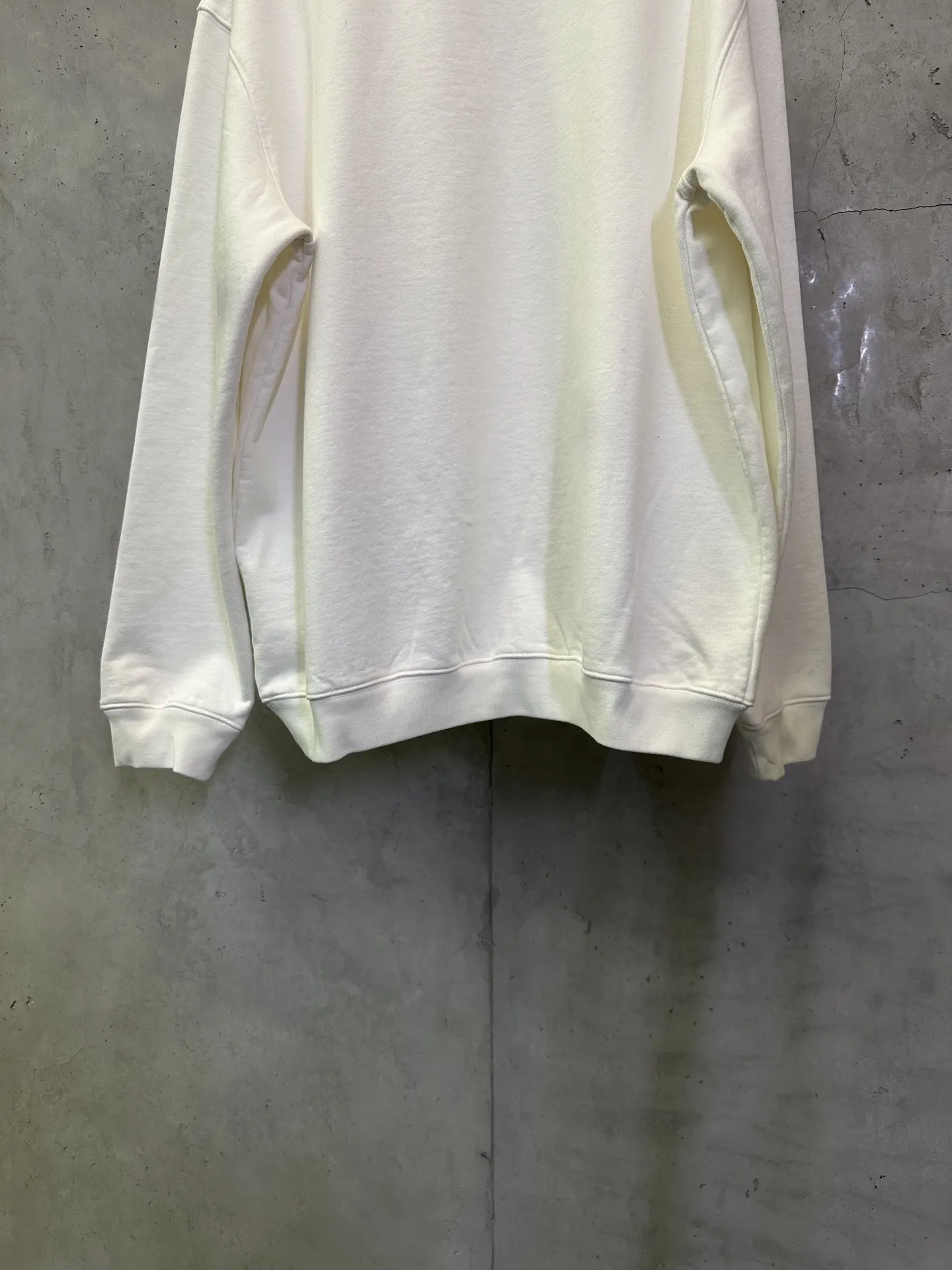 Logo Flocked Cotton-Jersey Sweatshirt D26024400 — view 6