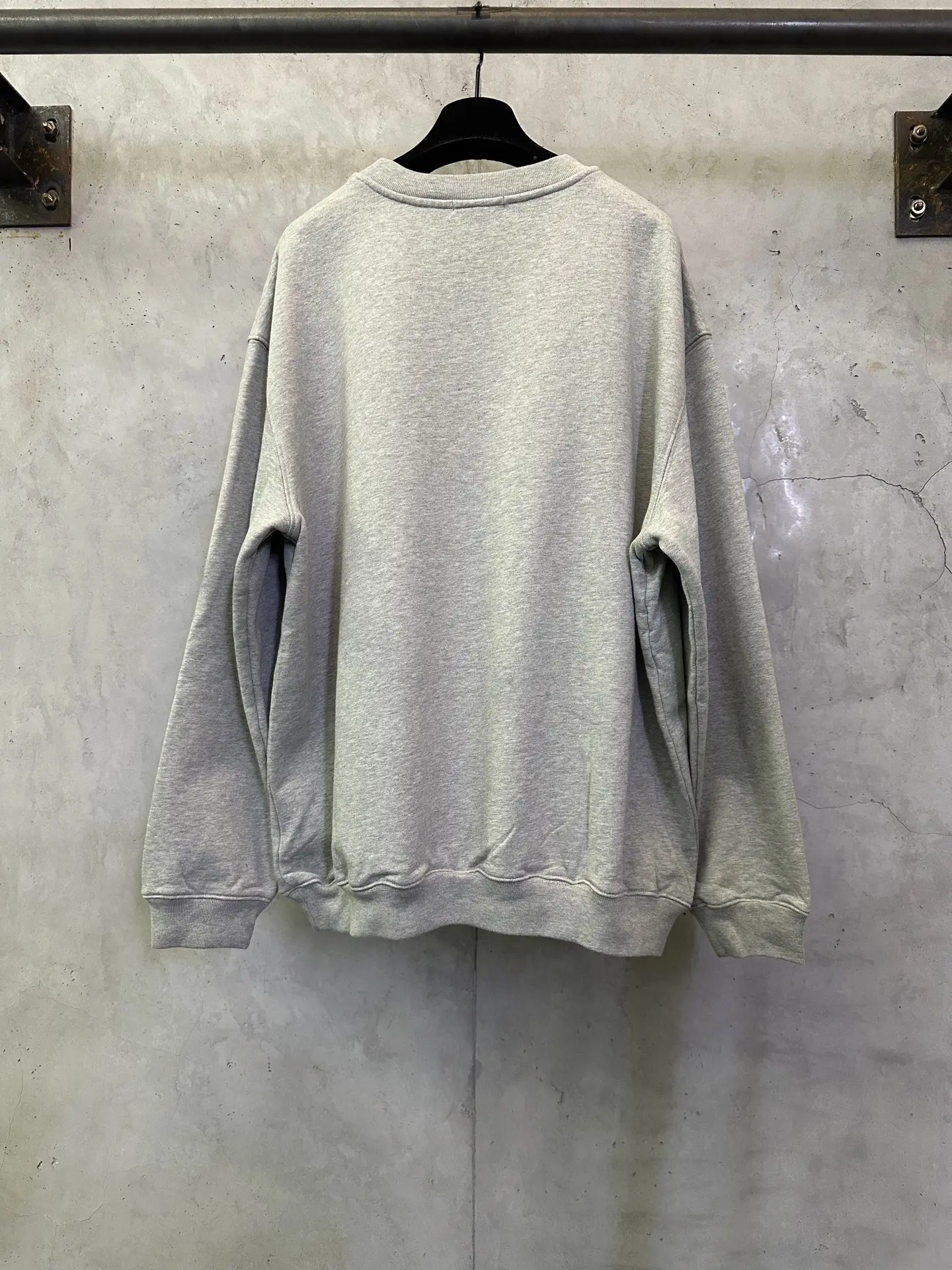 Logo Flocked Cotton-Jersey Sweatshirt D26024399 — view 2