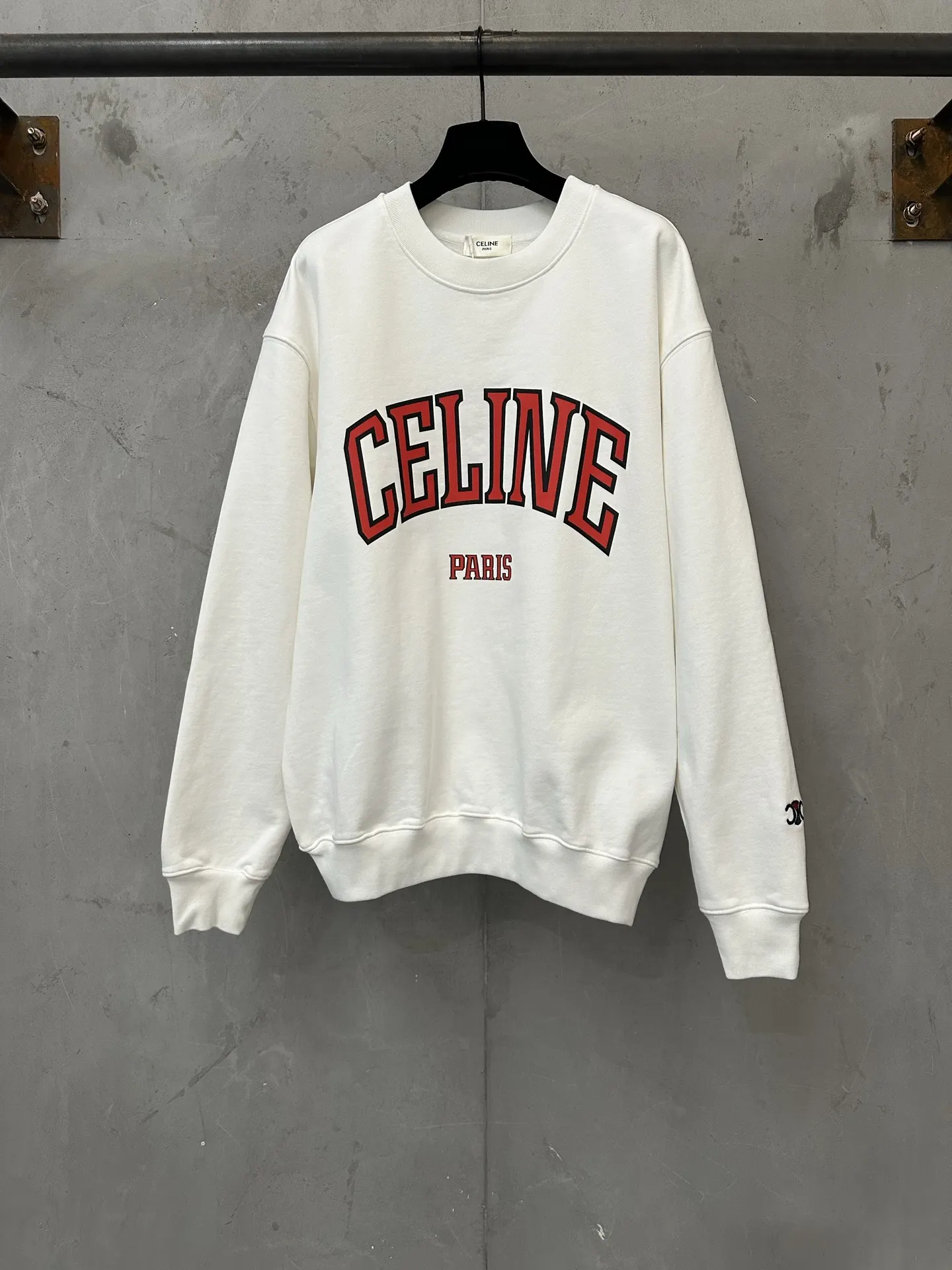Logo Print Cotton-Jersey Sweatshirt D26024444