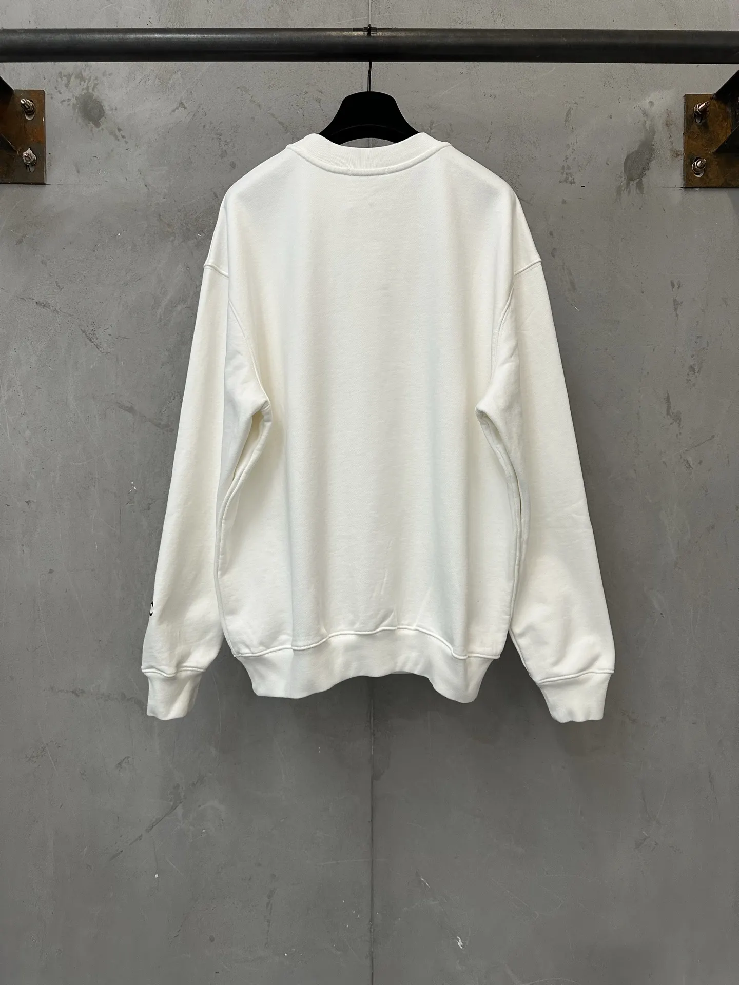 Logo Print Cotton-Jersey Sweatshirt D26024444 — view 2