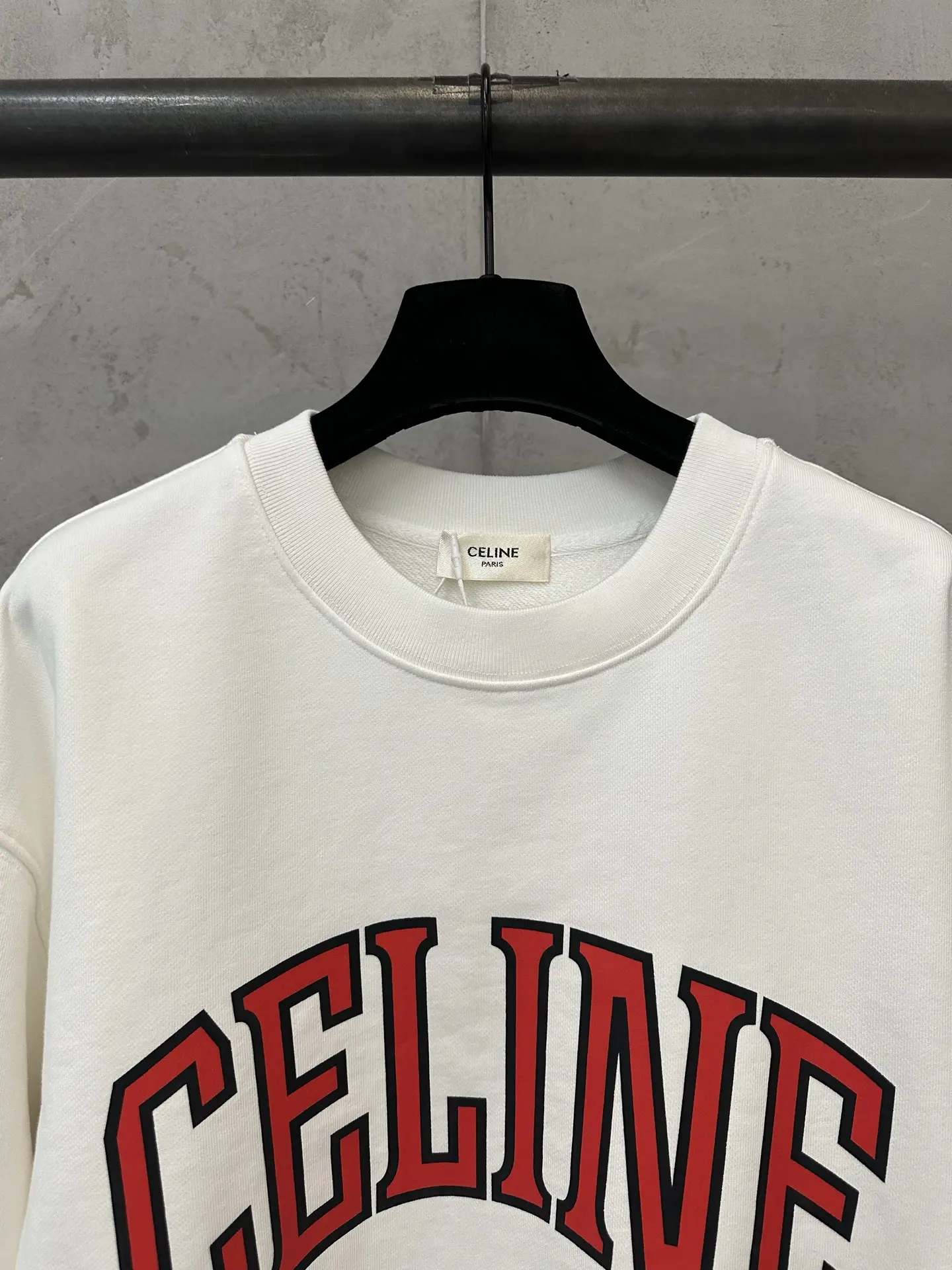 Logo Print Cotton-Jersey Sweatshirt D26024444 — view 5