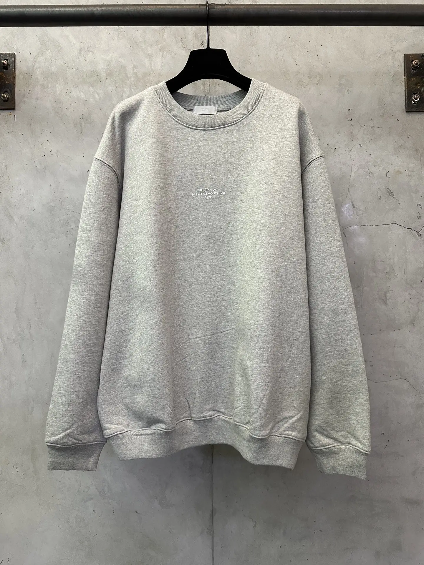 30 Montaigne Logo-Print Cotton-Blend Sweatshirt D26020161