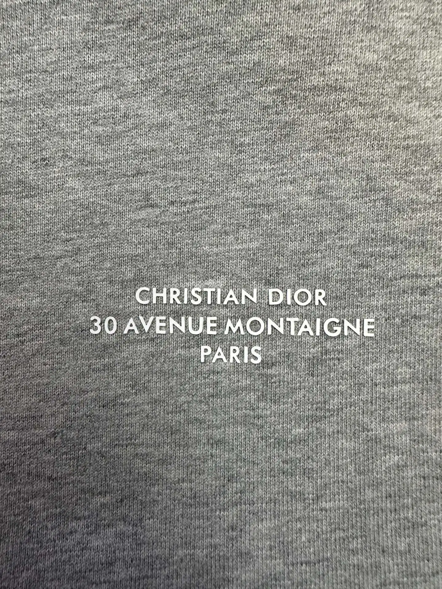 30 Montaigne Logo-Print Cotton-Blend Sweatshirt D26020161 — view 8